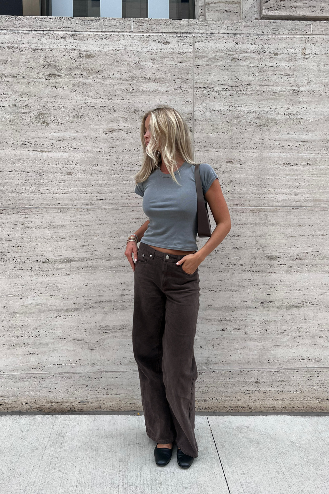 Low-Waist Denim Jeans
