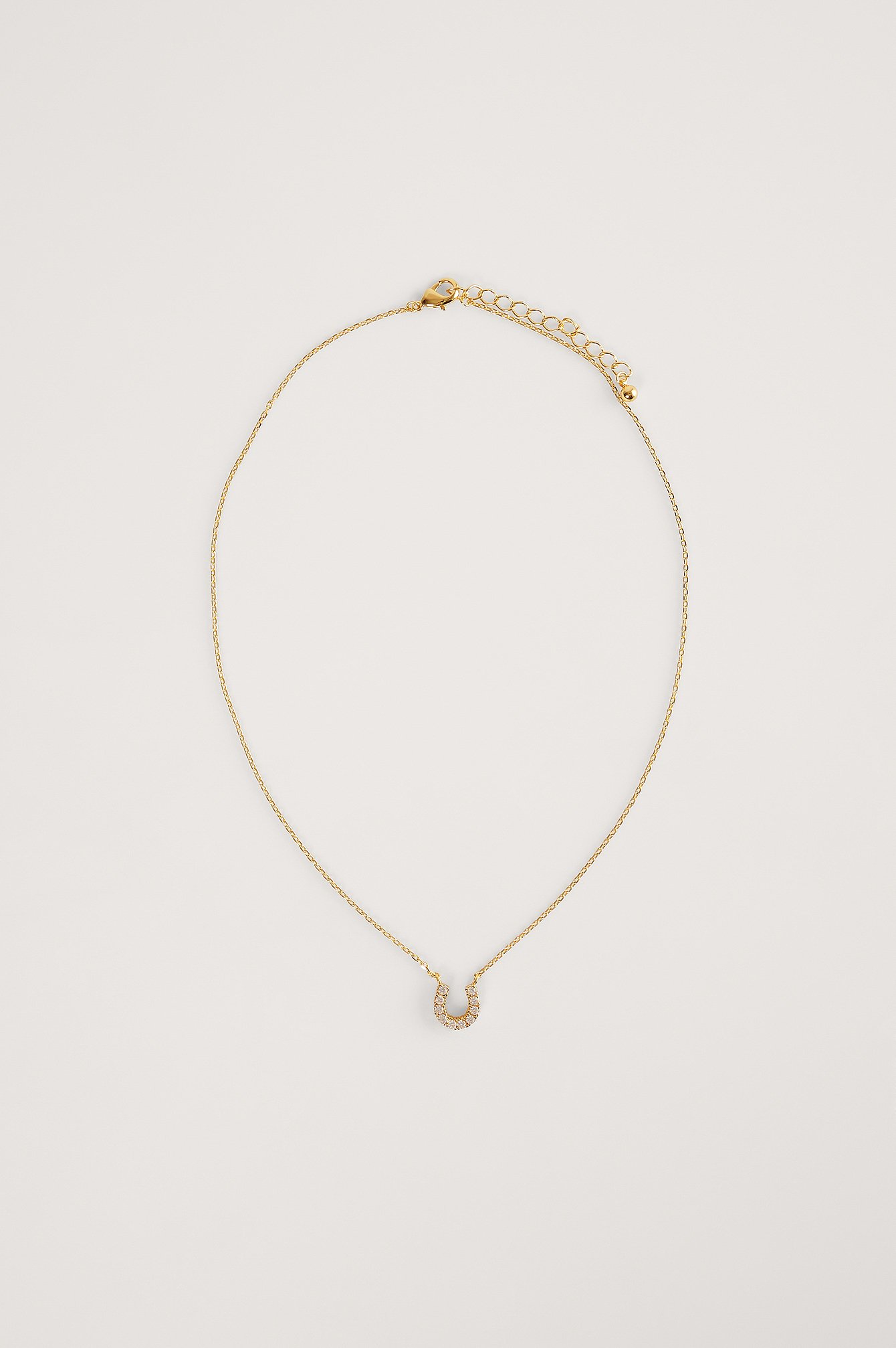 Gold Guldpläterat halsband med hängsmycke