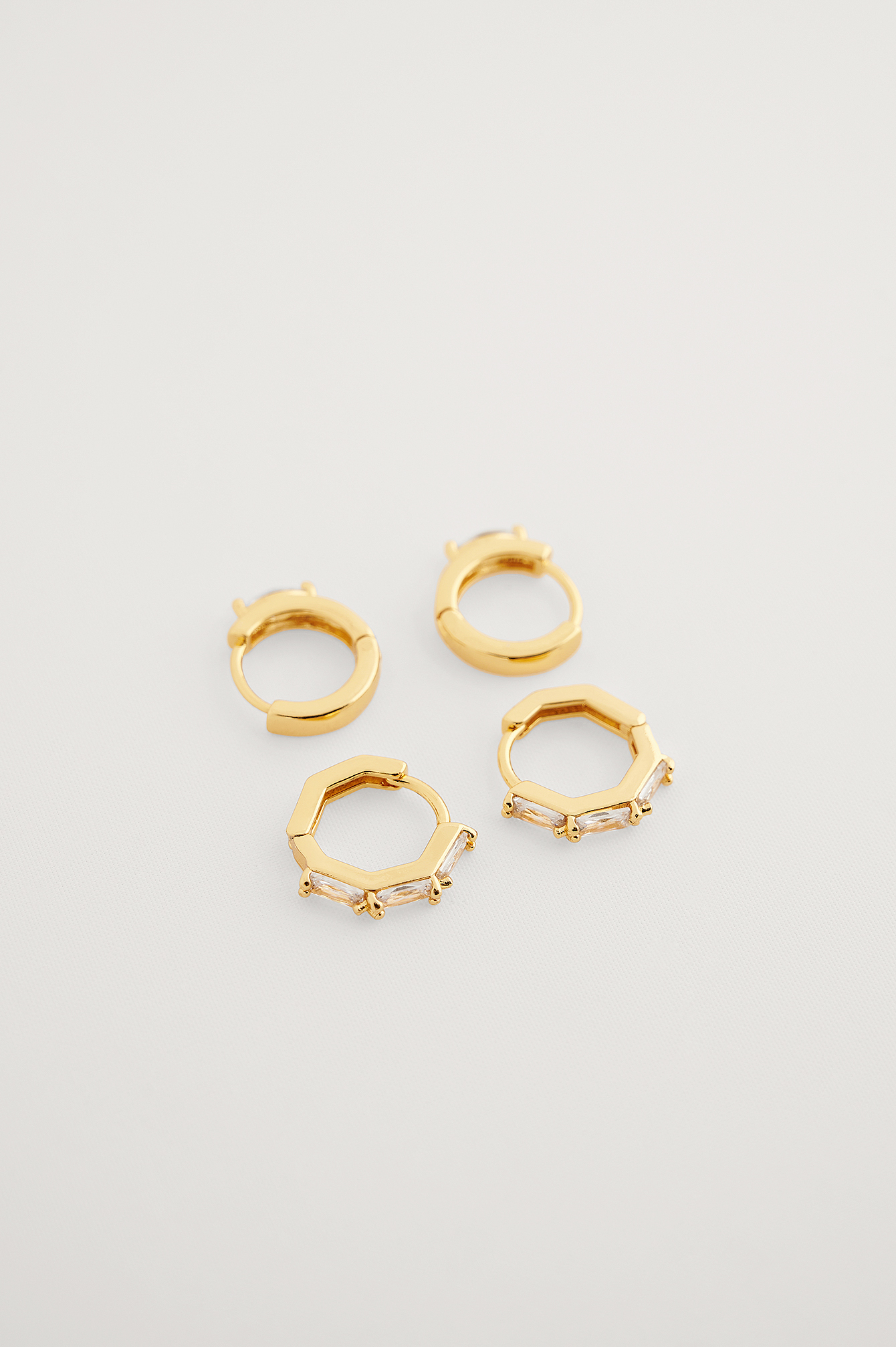 Mini hoops gold Clearance