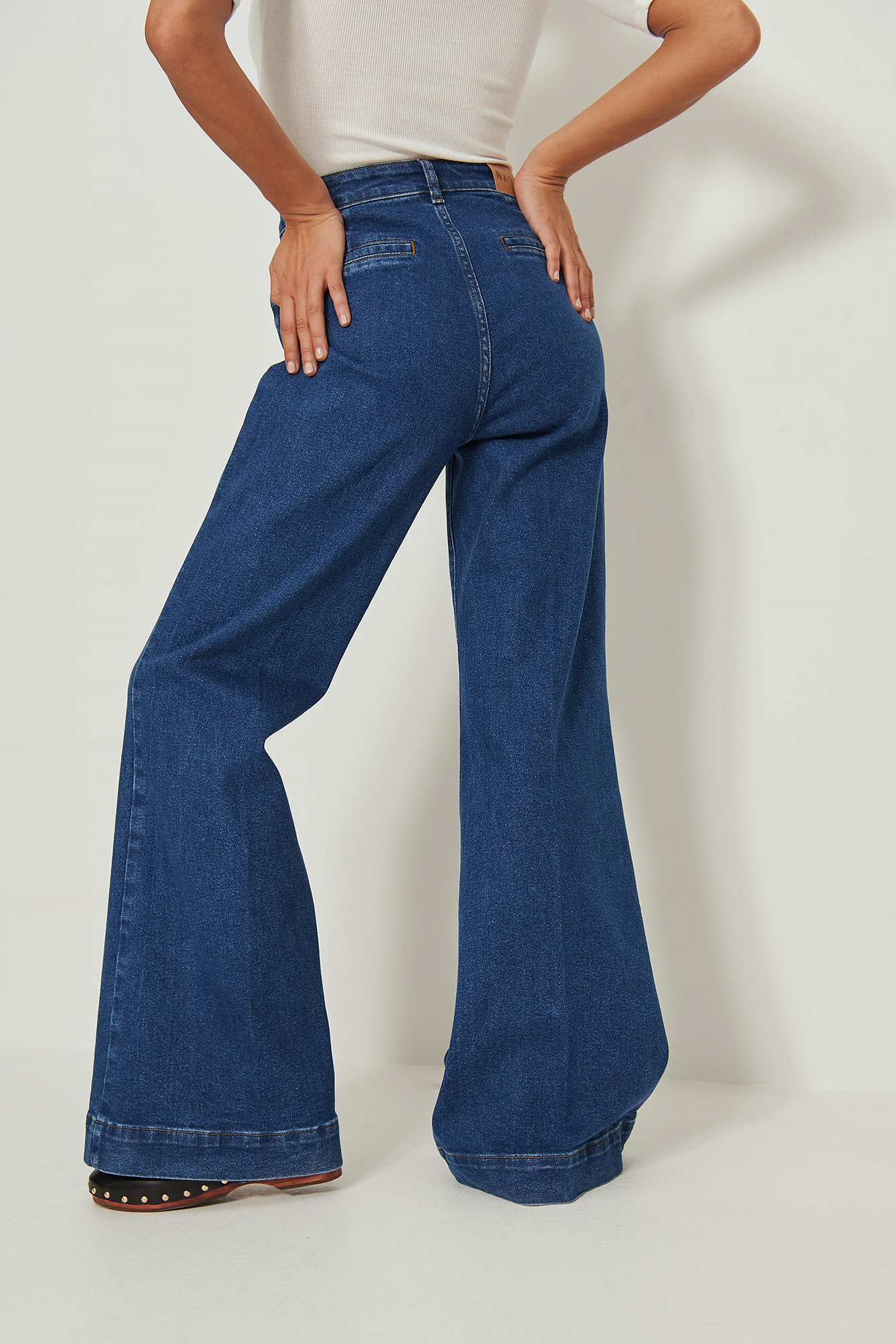 Rabatt 67 % DAMEN Jeans Flared jeans Print Blau 38 Sahoco Flared jeans 