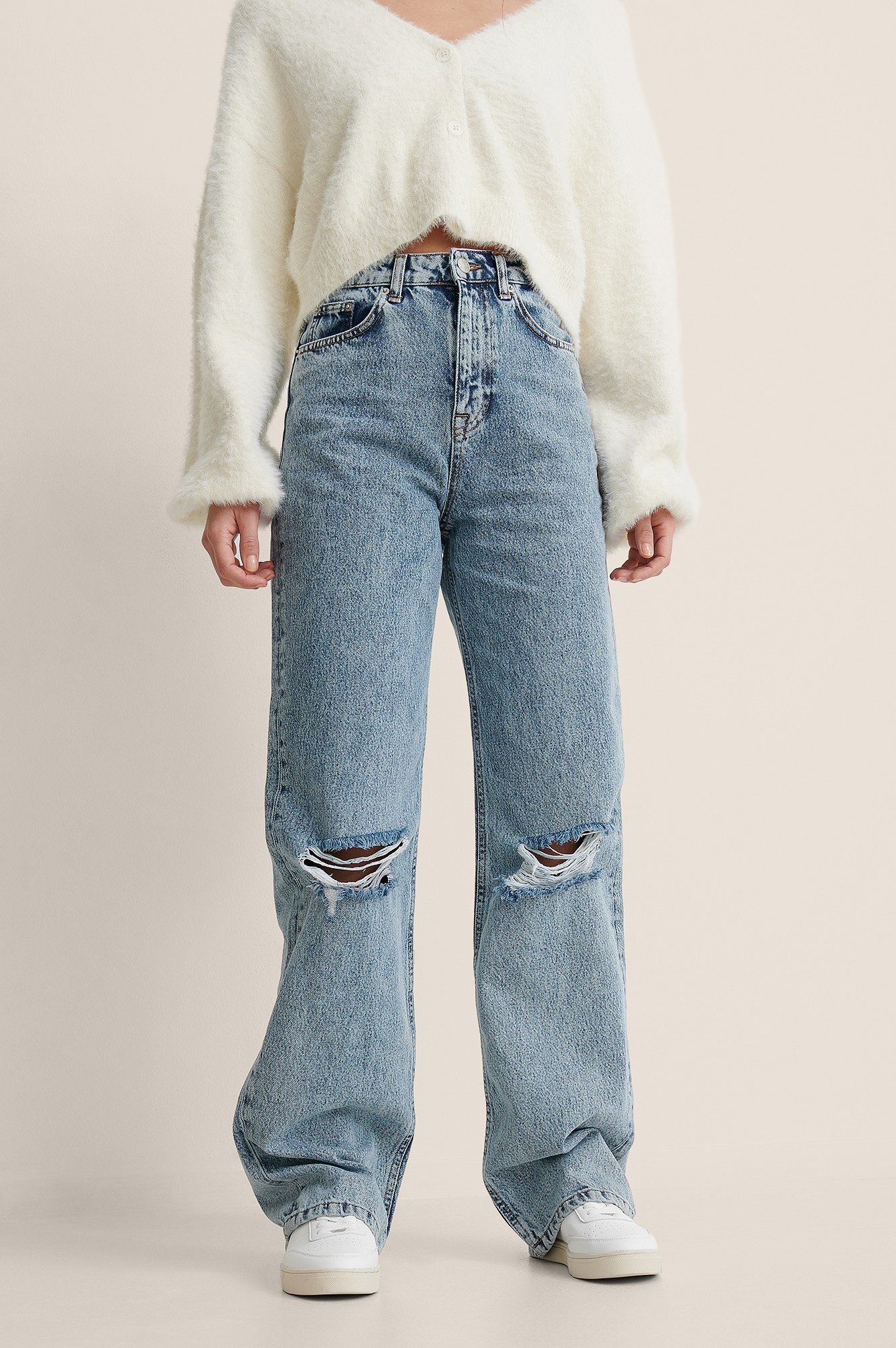 Jeans Dames Kleding Spijkerbroeken Ripped jeans fioretto Ripped jeans 