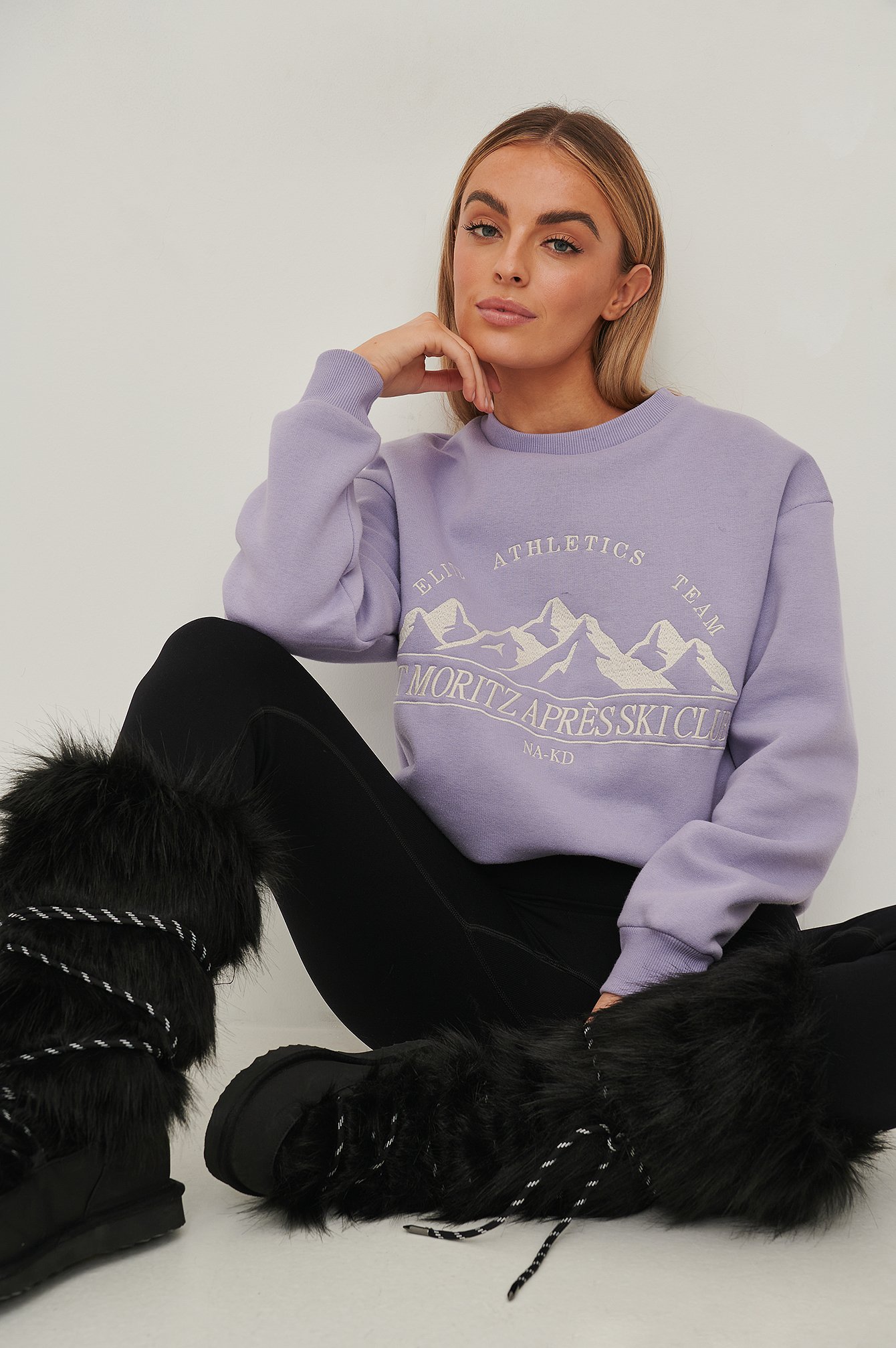 Lilac Apres ski tröja