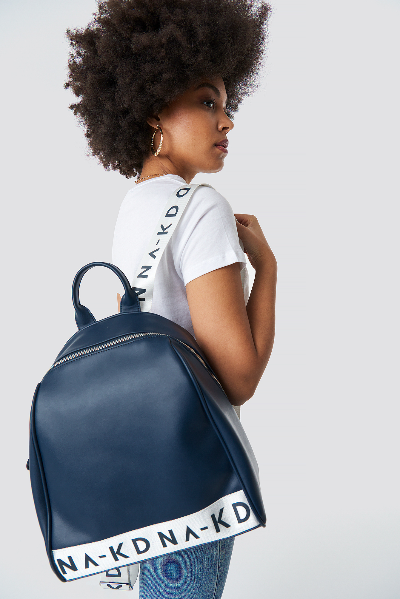 NA-KD Backpack Navy