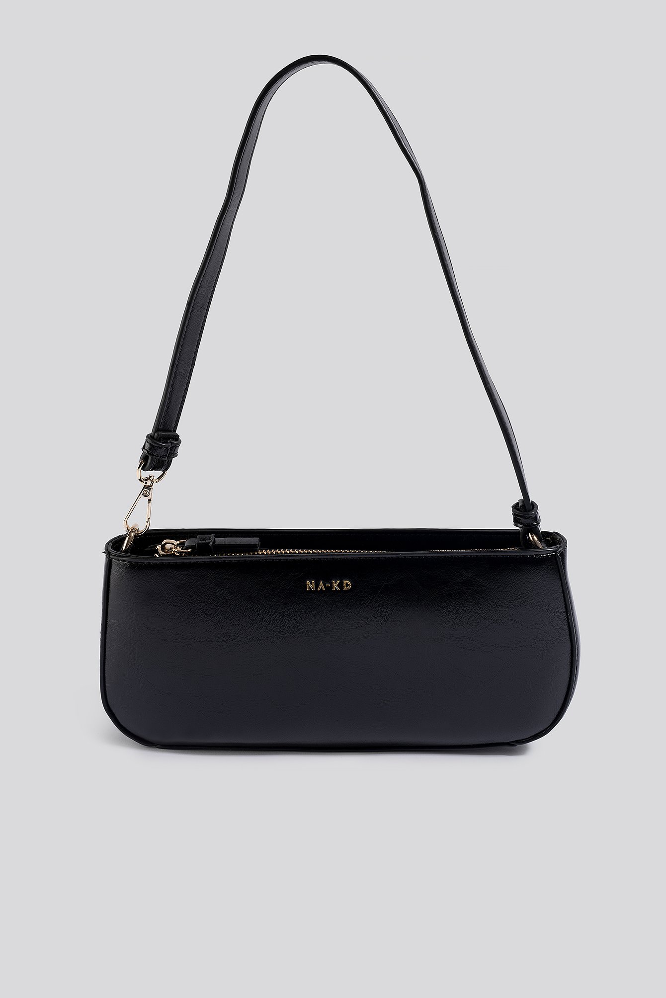 gloss black Baguette Bag