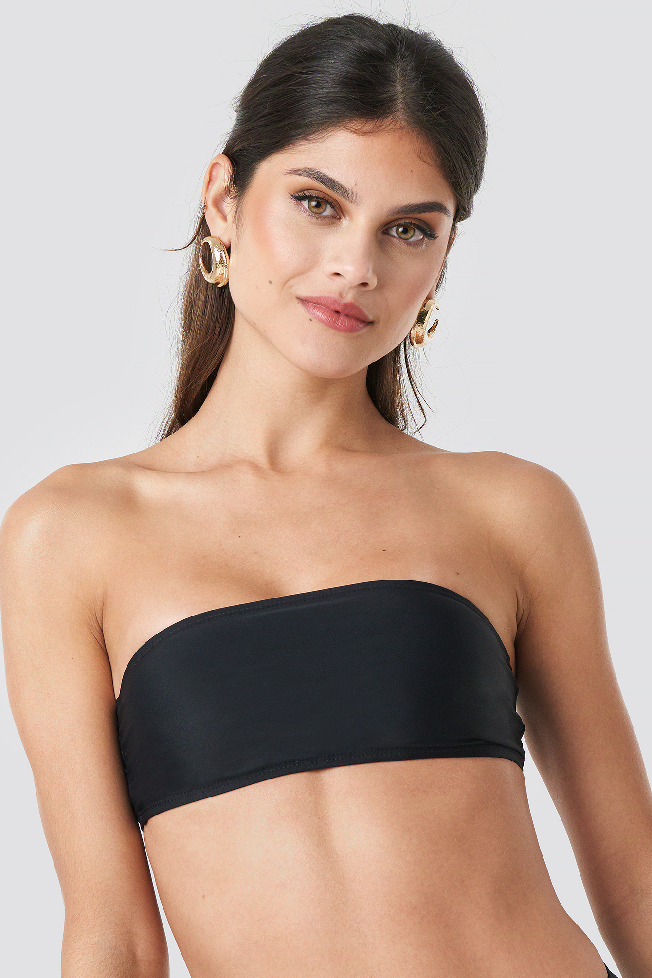 Bandeau Bikini Top Black