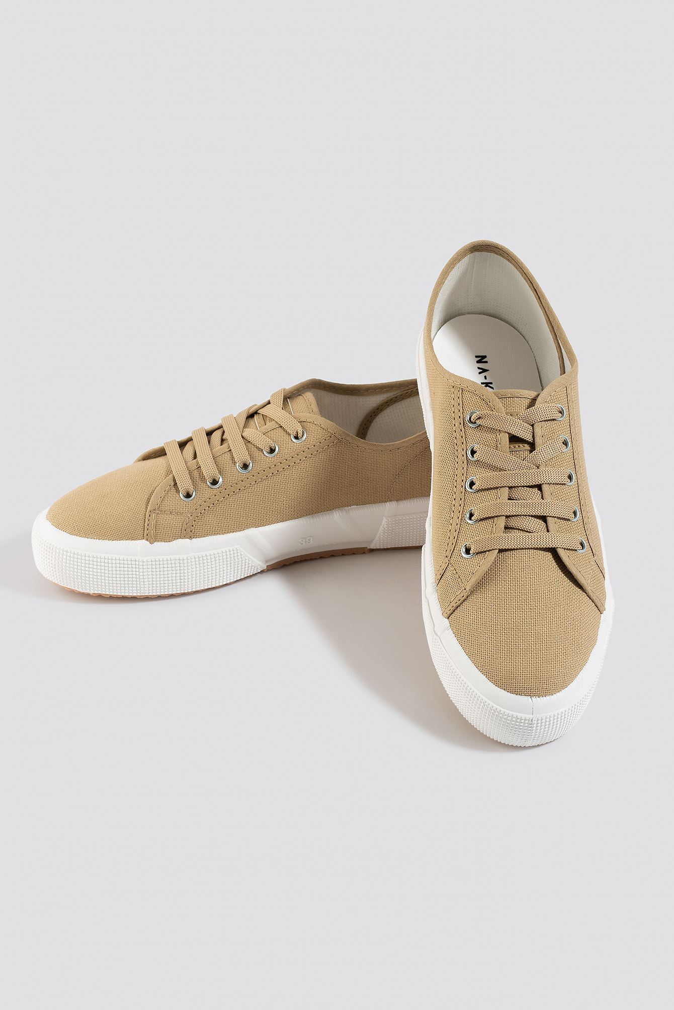 Basic Canvas Sneakers Khaki