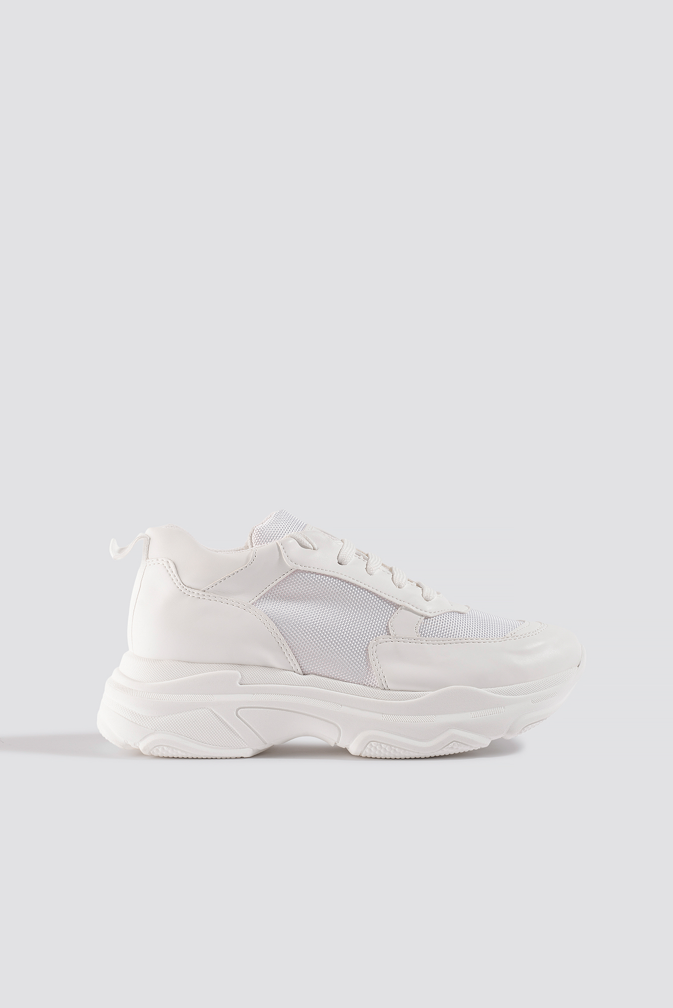 Basic Chunky Trainers White
