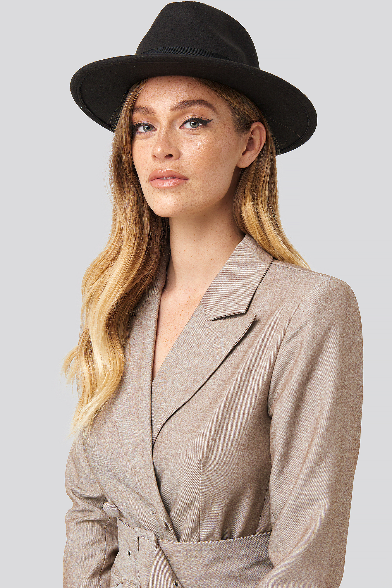 Basic Fedora Hat Black