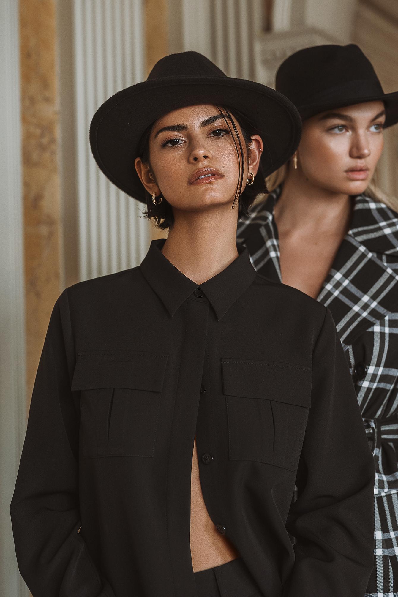 Basic Fedora Hat Black