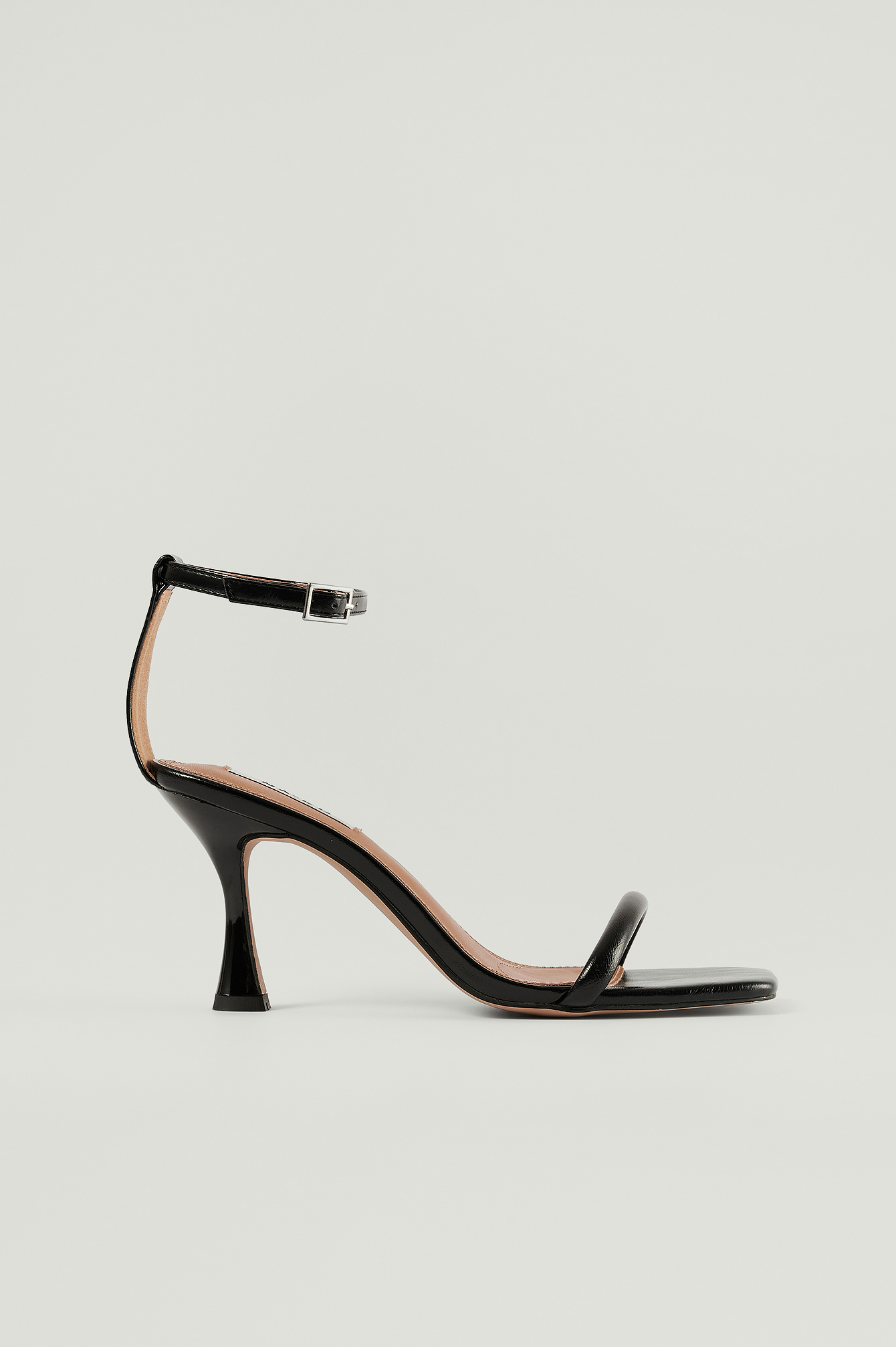 basic black sandals