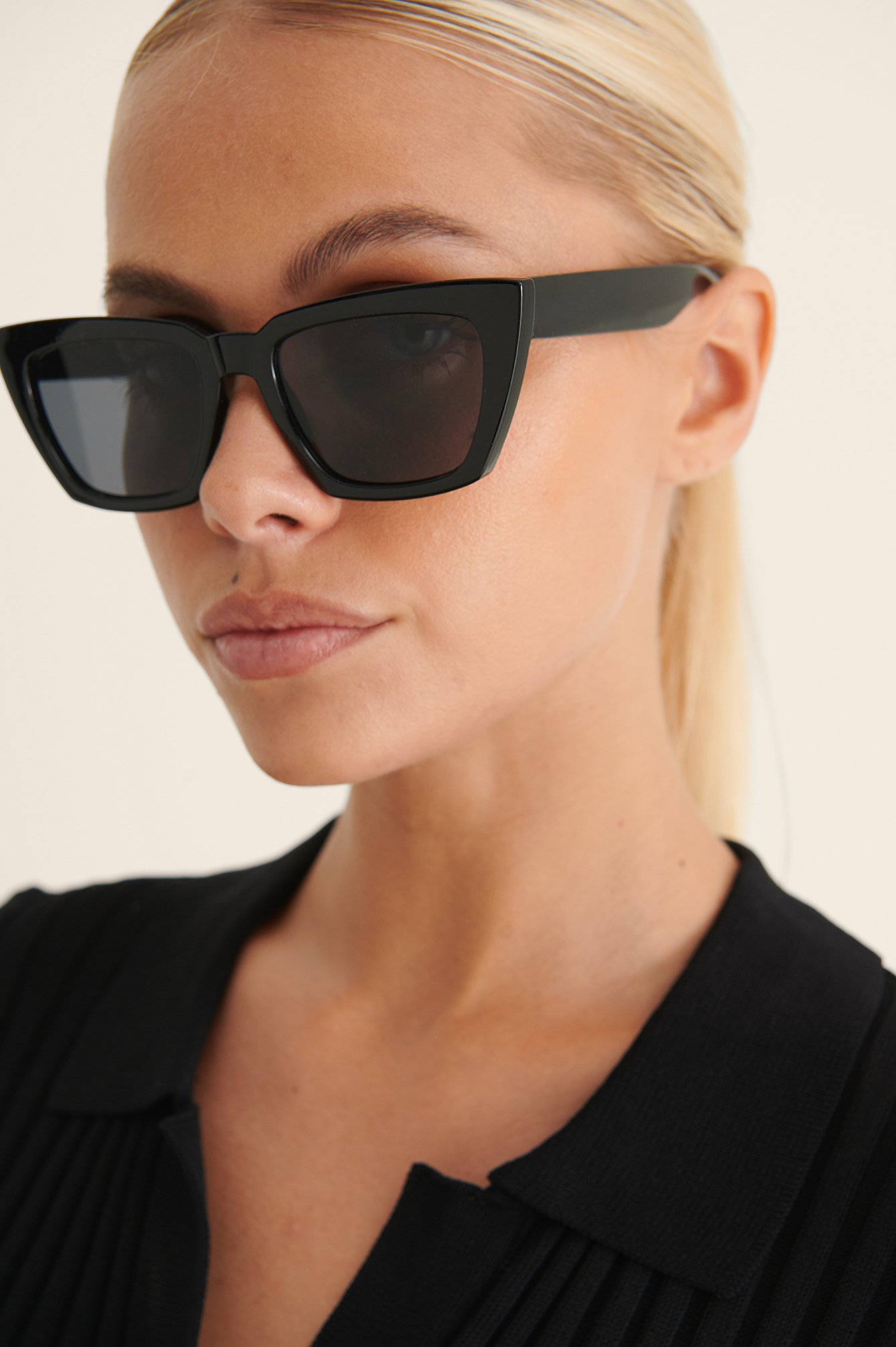 Damen Accessoires Sonnenbrillen NA-KD Sonnenbrillen Cat Eye Sonnenbrille 