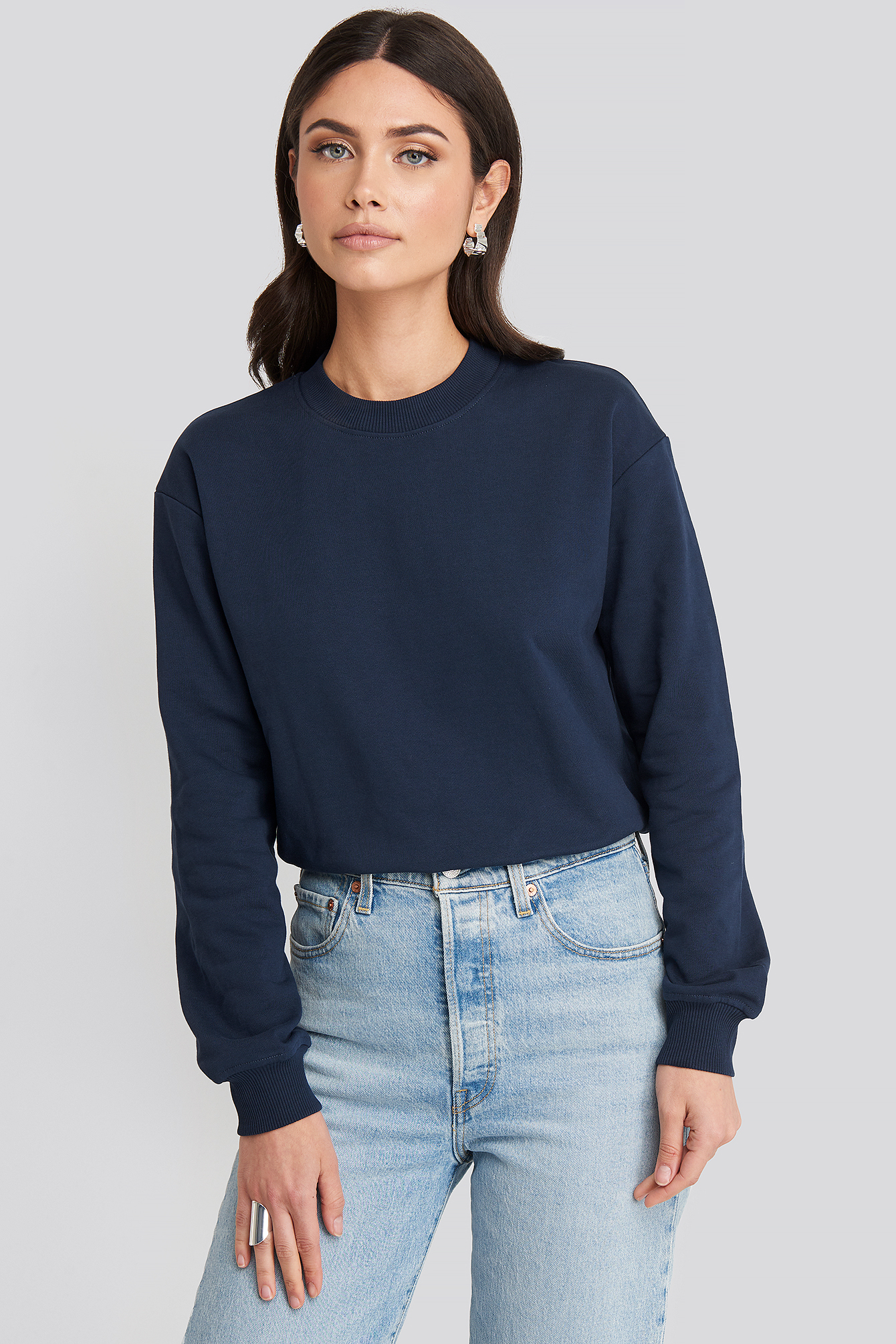 Basic Sweater Dark Navy