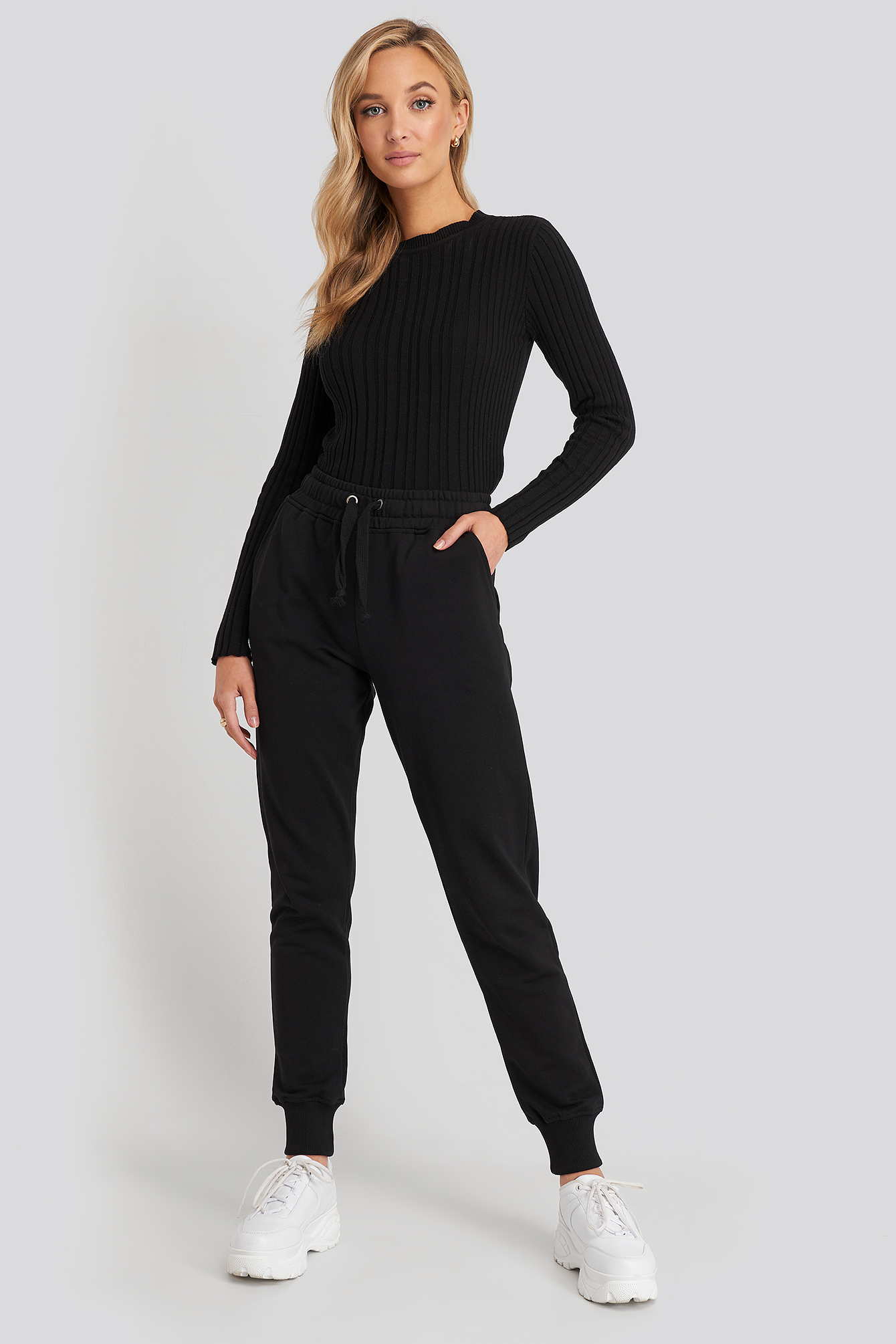 Basic Sweatpants Black