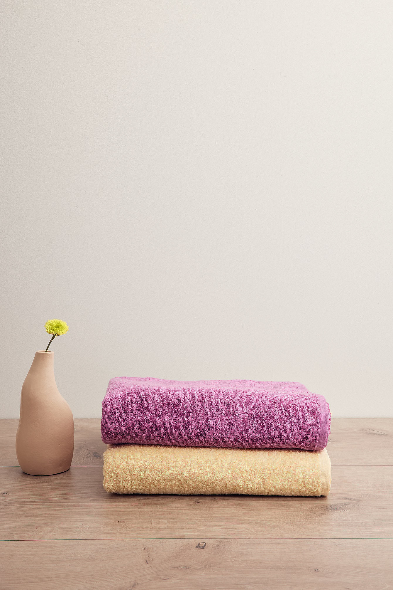 Pink Badehåndkle