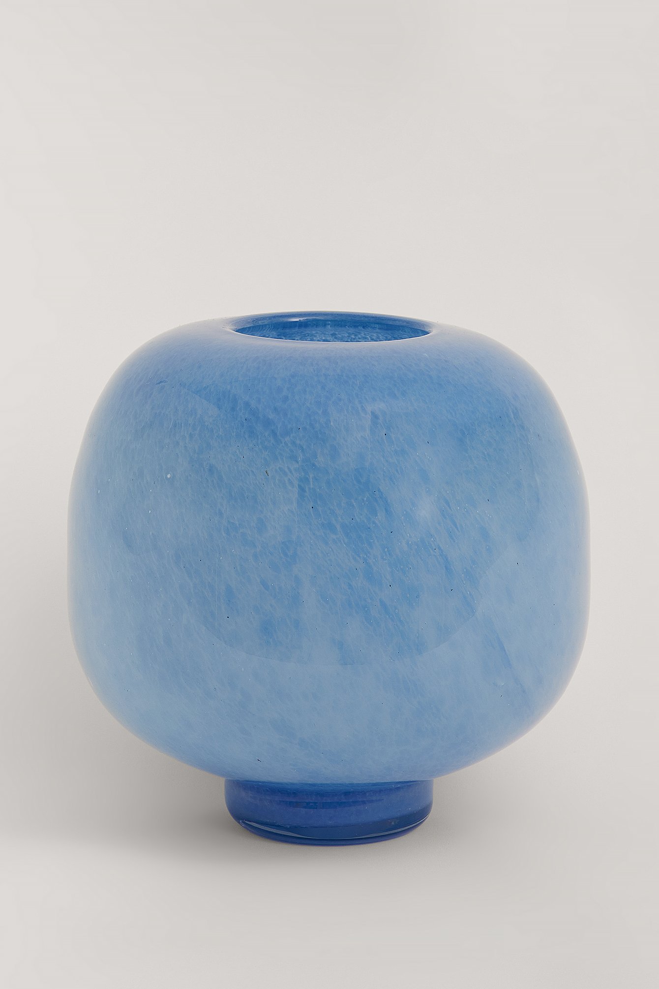 Light Blue Big Bowl Vase