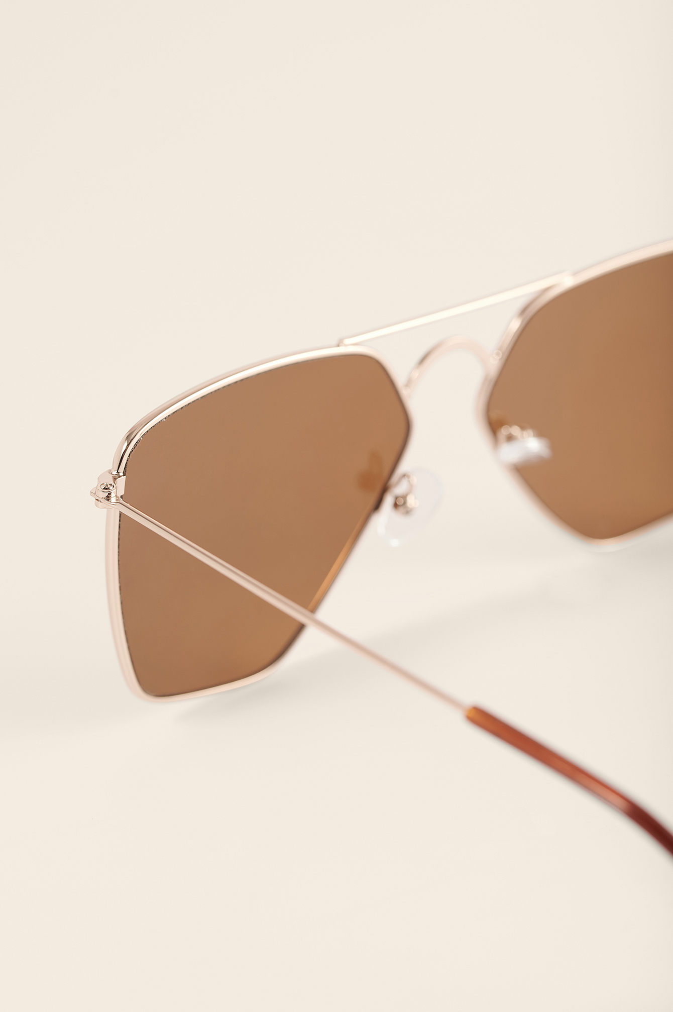 big gold sunglasses