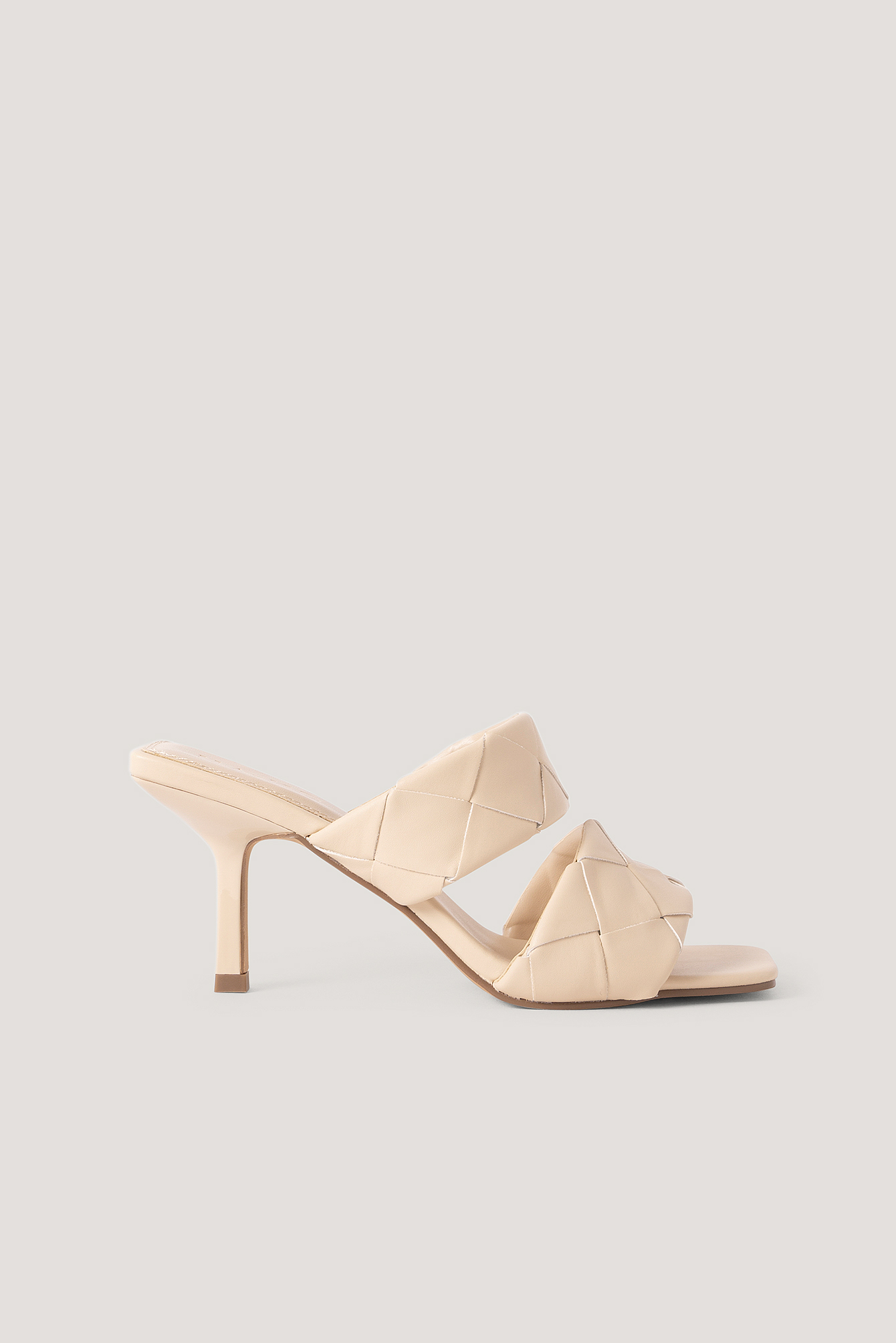 Offwhite Braided Double Strap Mule