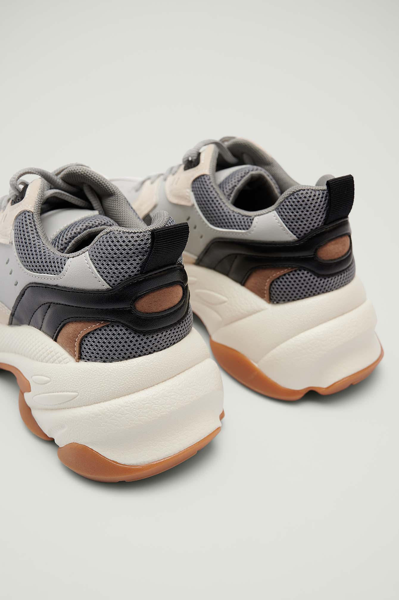 grey bubble trainers