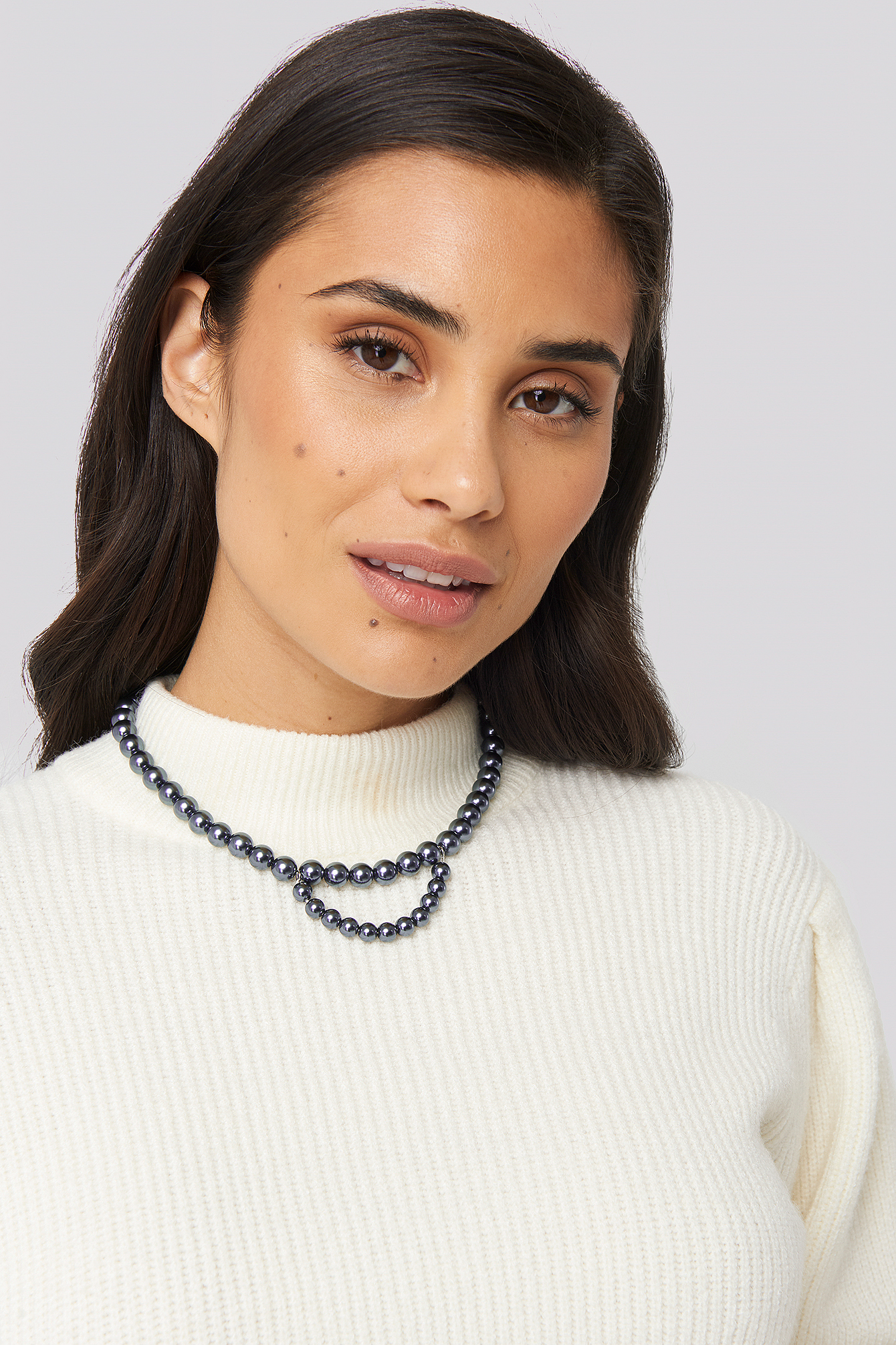 France Necklace Dark Blue