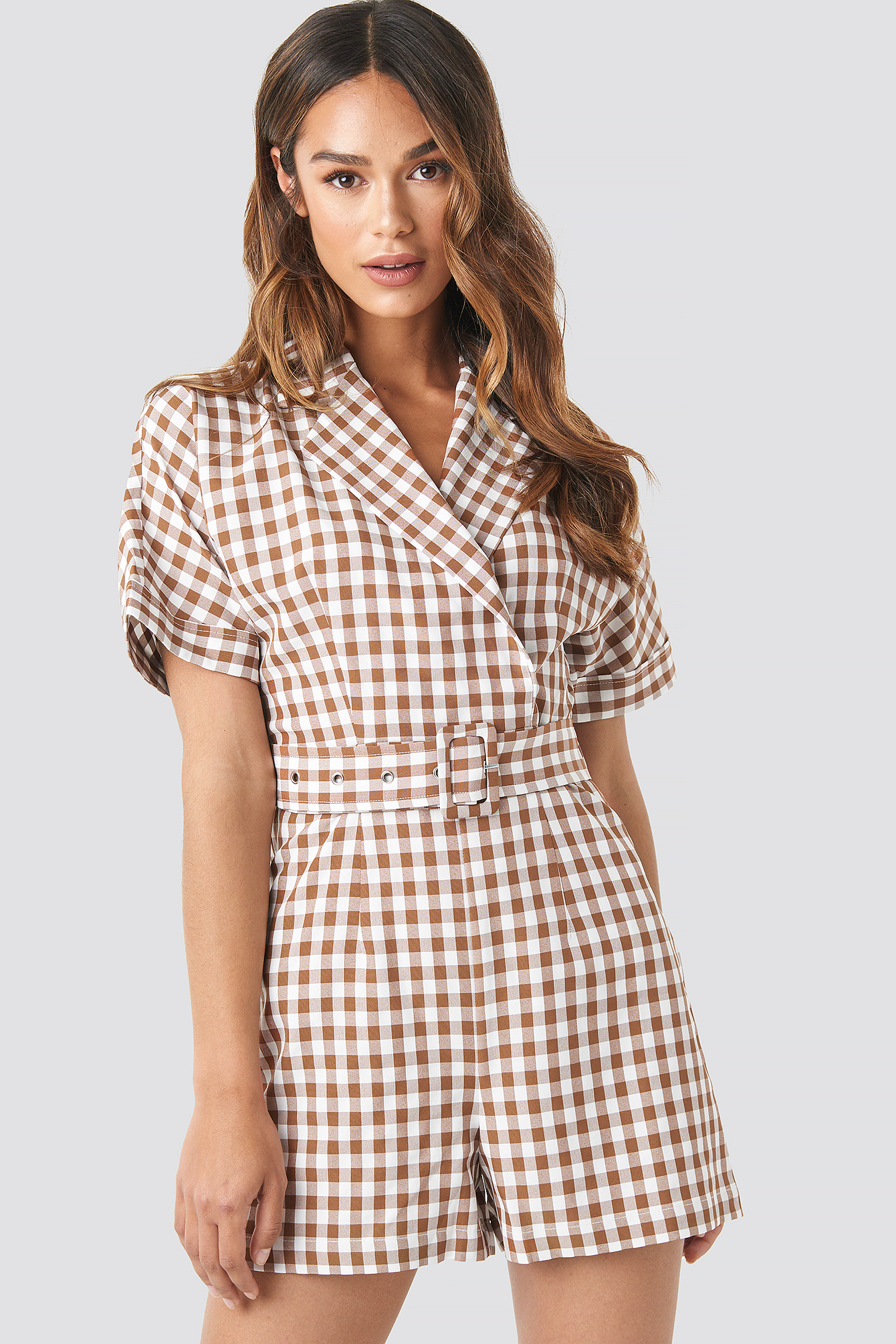 Checked Playsuit Checked