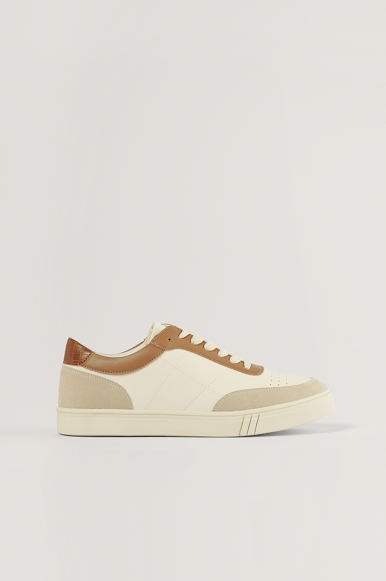 brown beige trainers