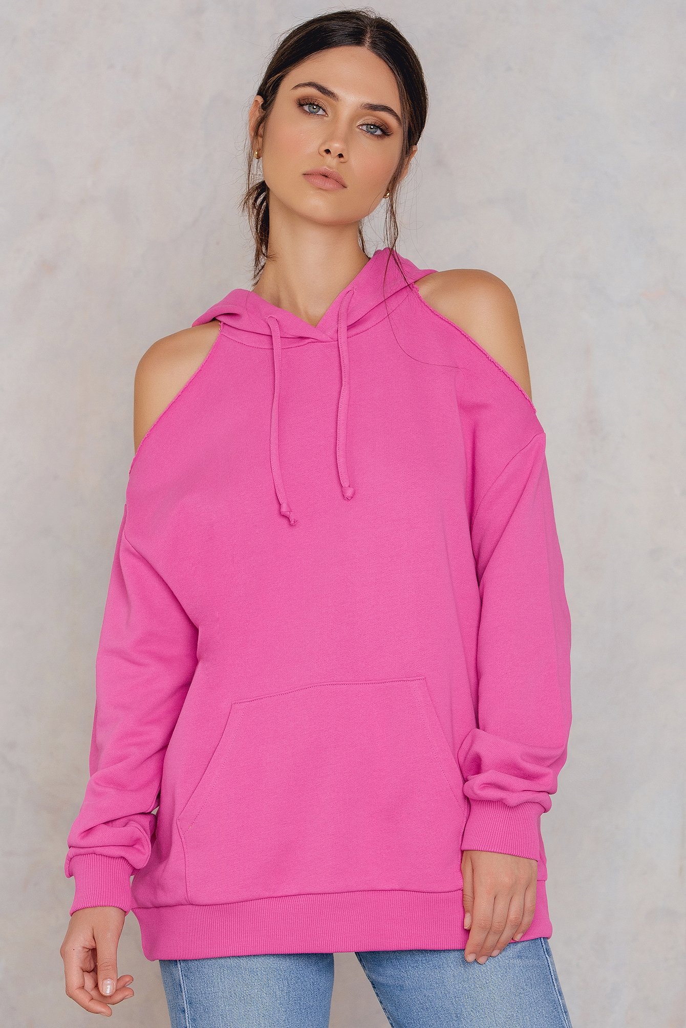 Cold shoulder 2 in 1 hoodie Clearance
