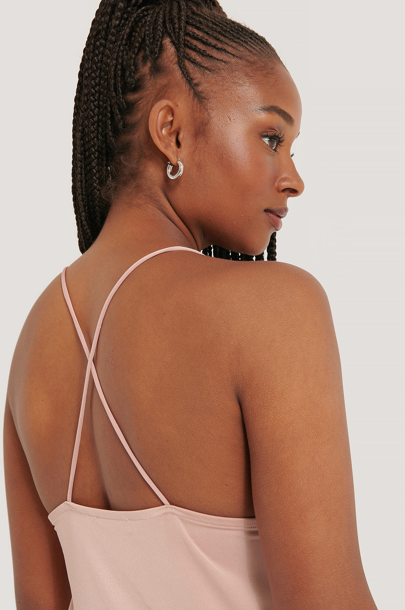 Cowl Neck Top Pink | na-kd.com
