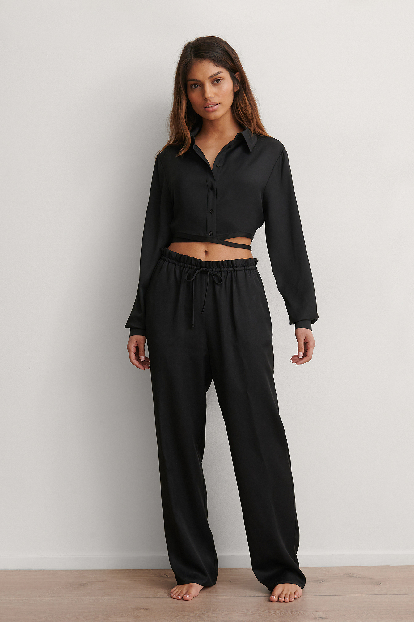 Womens Black Summer Trousers | na-kd.com