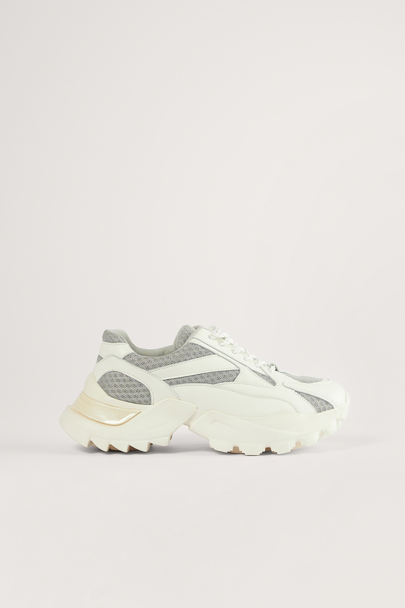 White/Grey Trekking-Schuhe Mit Gewölbter Sohle