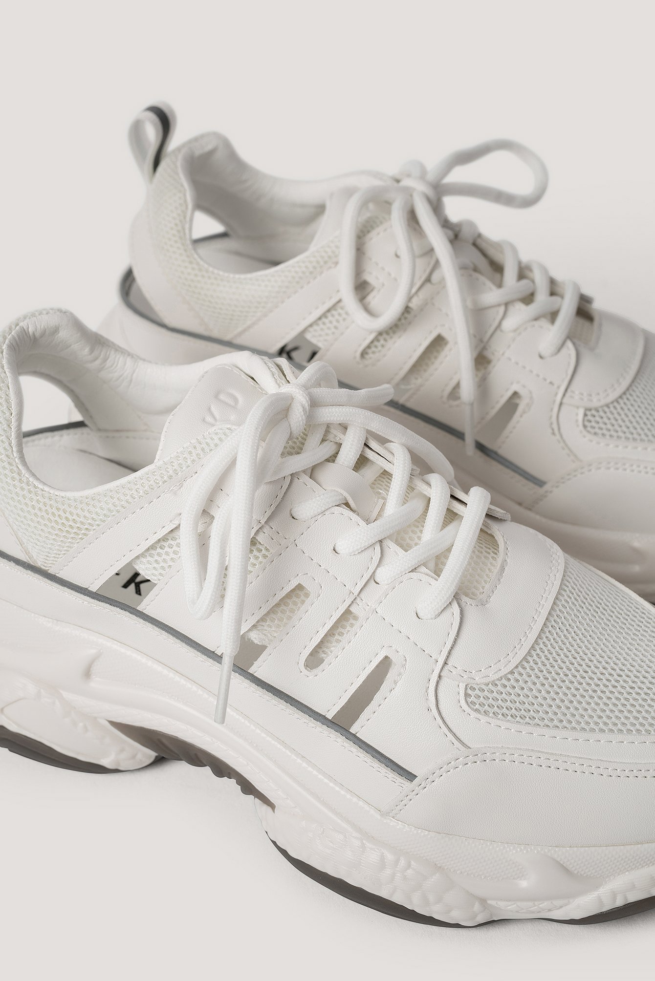 cut out chunky trainers