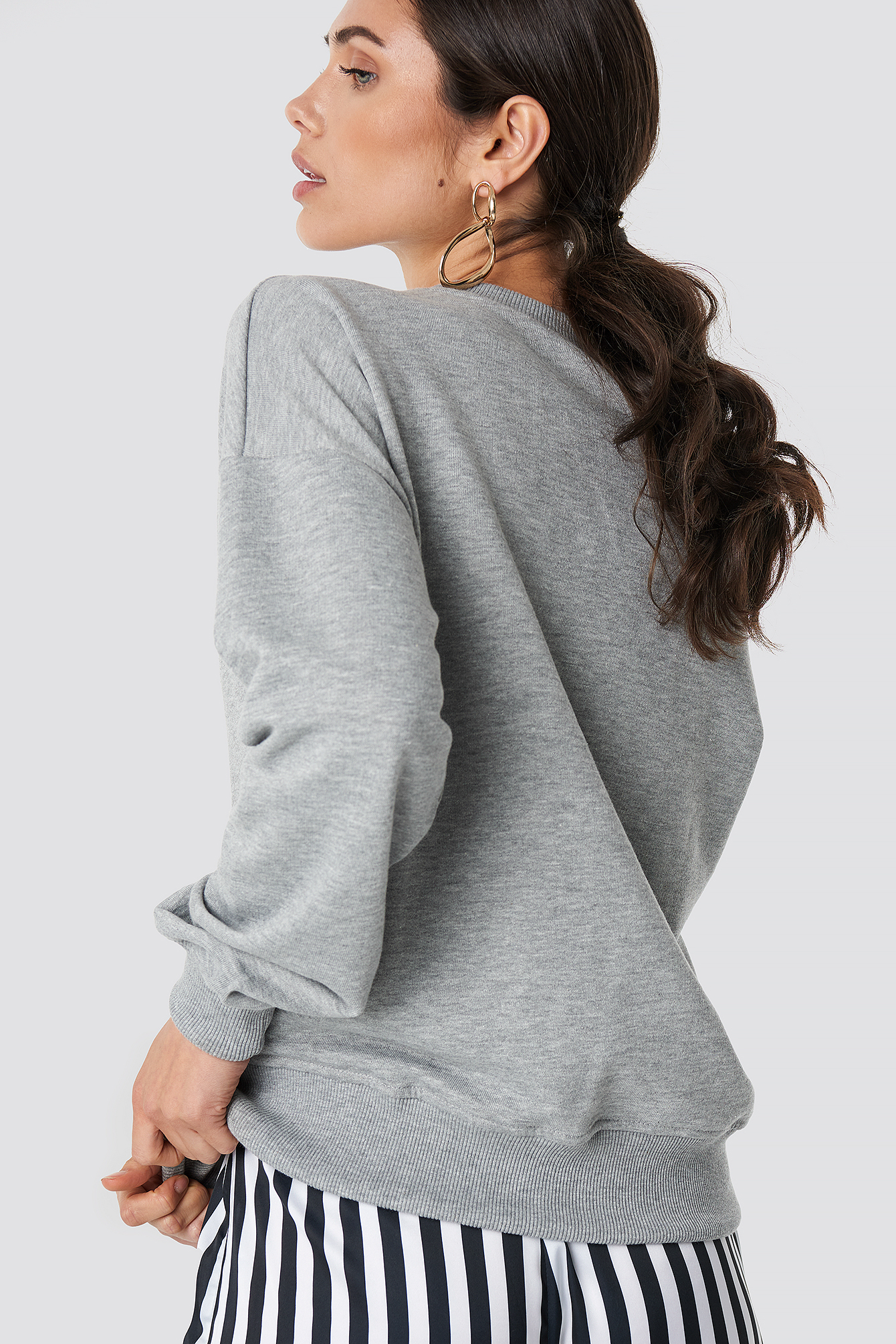 Grey Melange Darlin' Sweatshirt