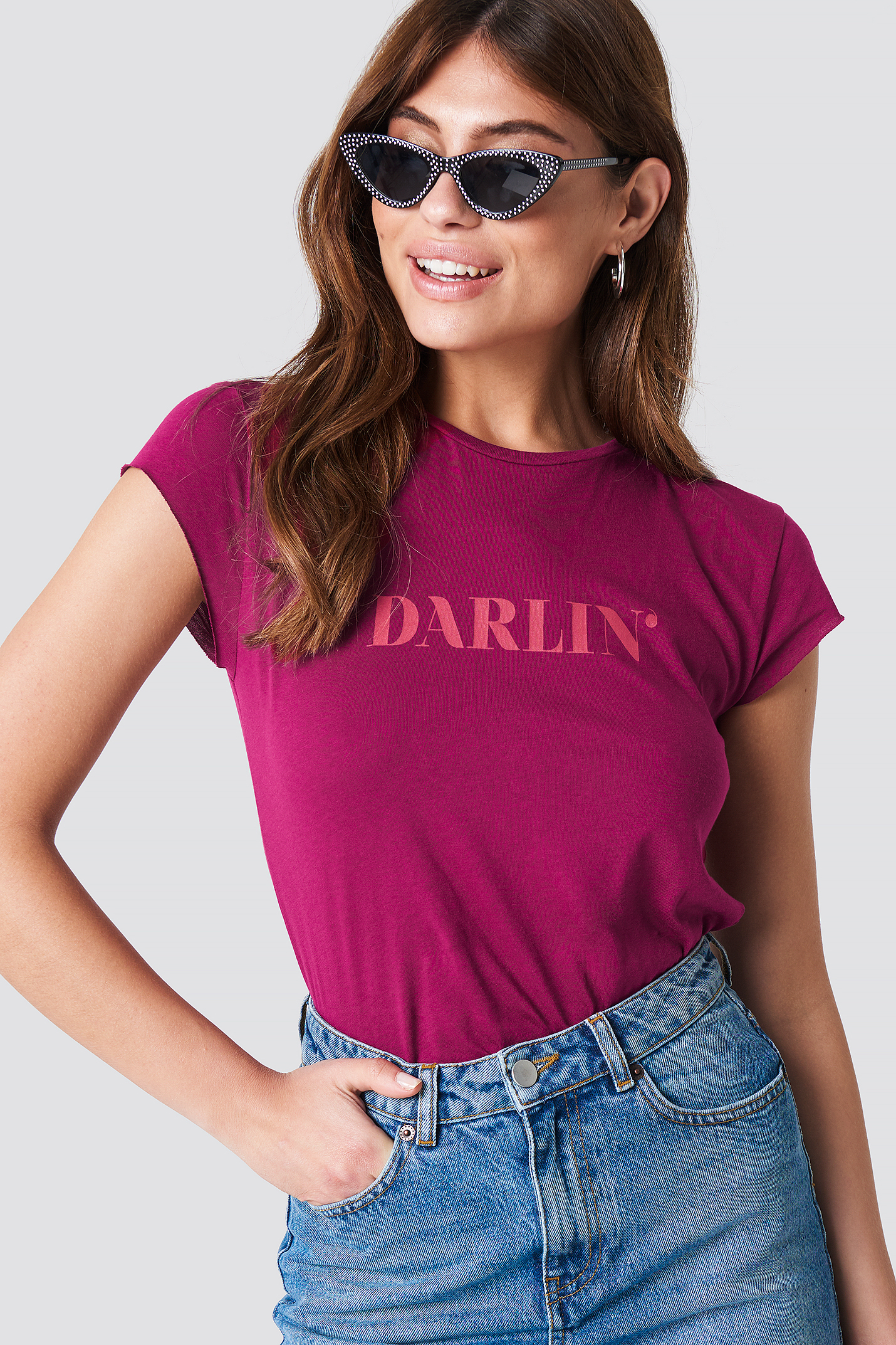 Darlin' Tee Burgundy