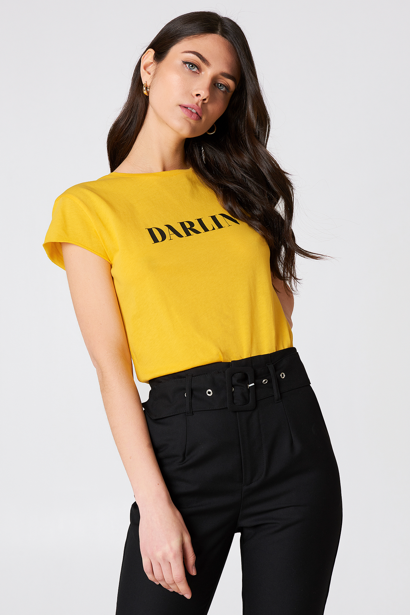 Darlin' Tee Strong Yellow