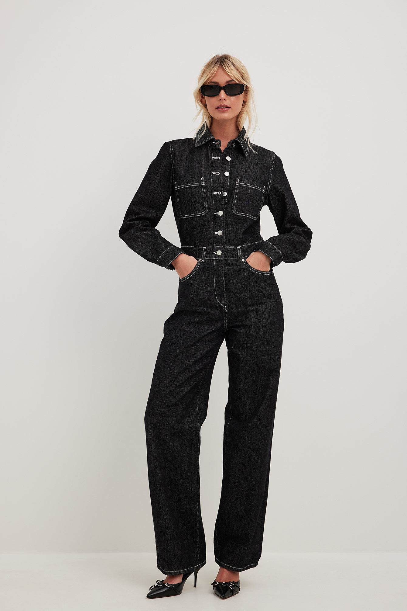 mesh Badkamer landen Jeans Overall – das coole Jeans Jumpsuits für damen | NA-KD