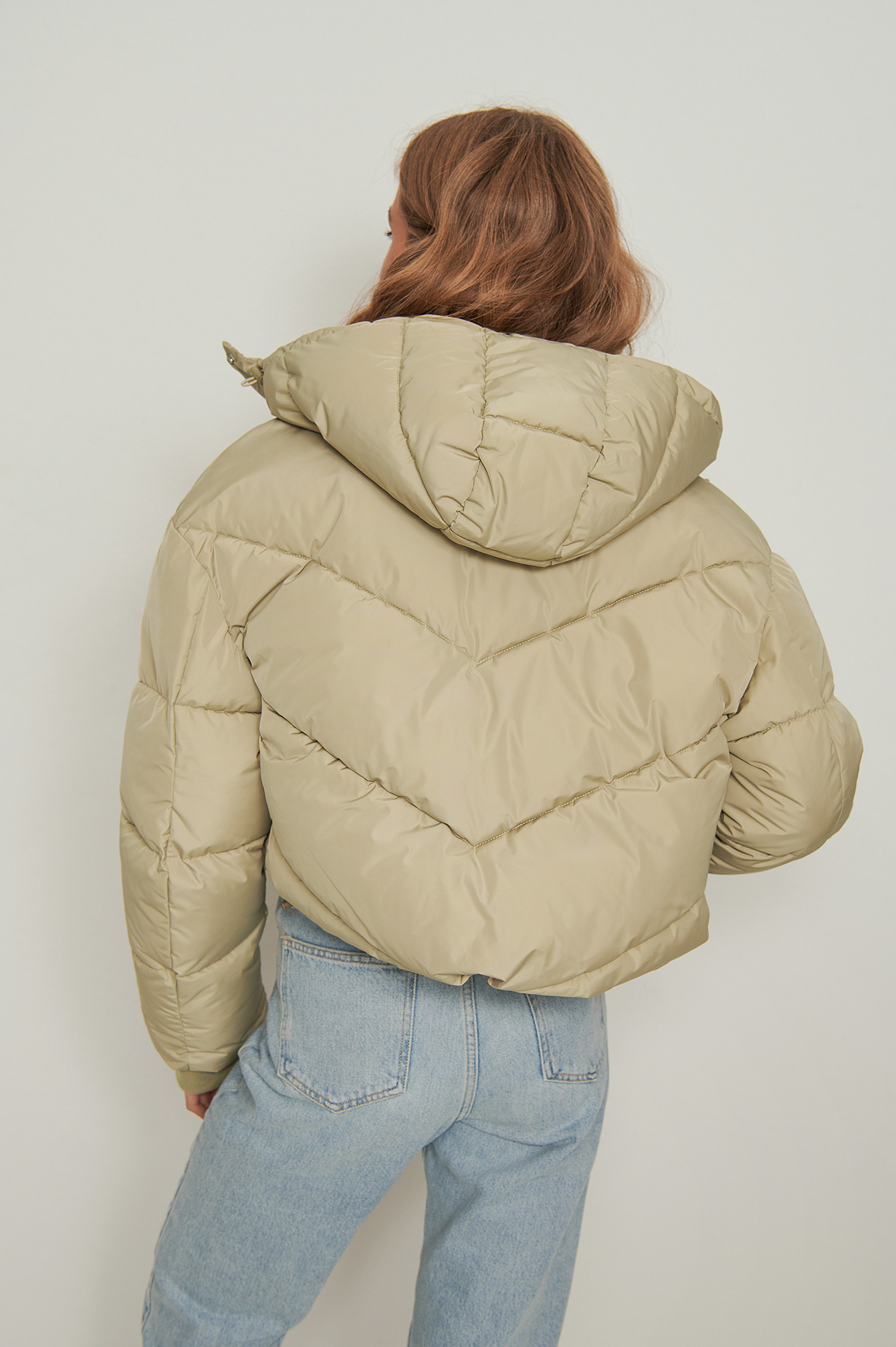 Womens Green Puffer Jackets | na-kd.com