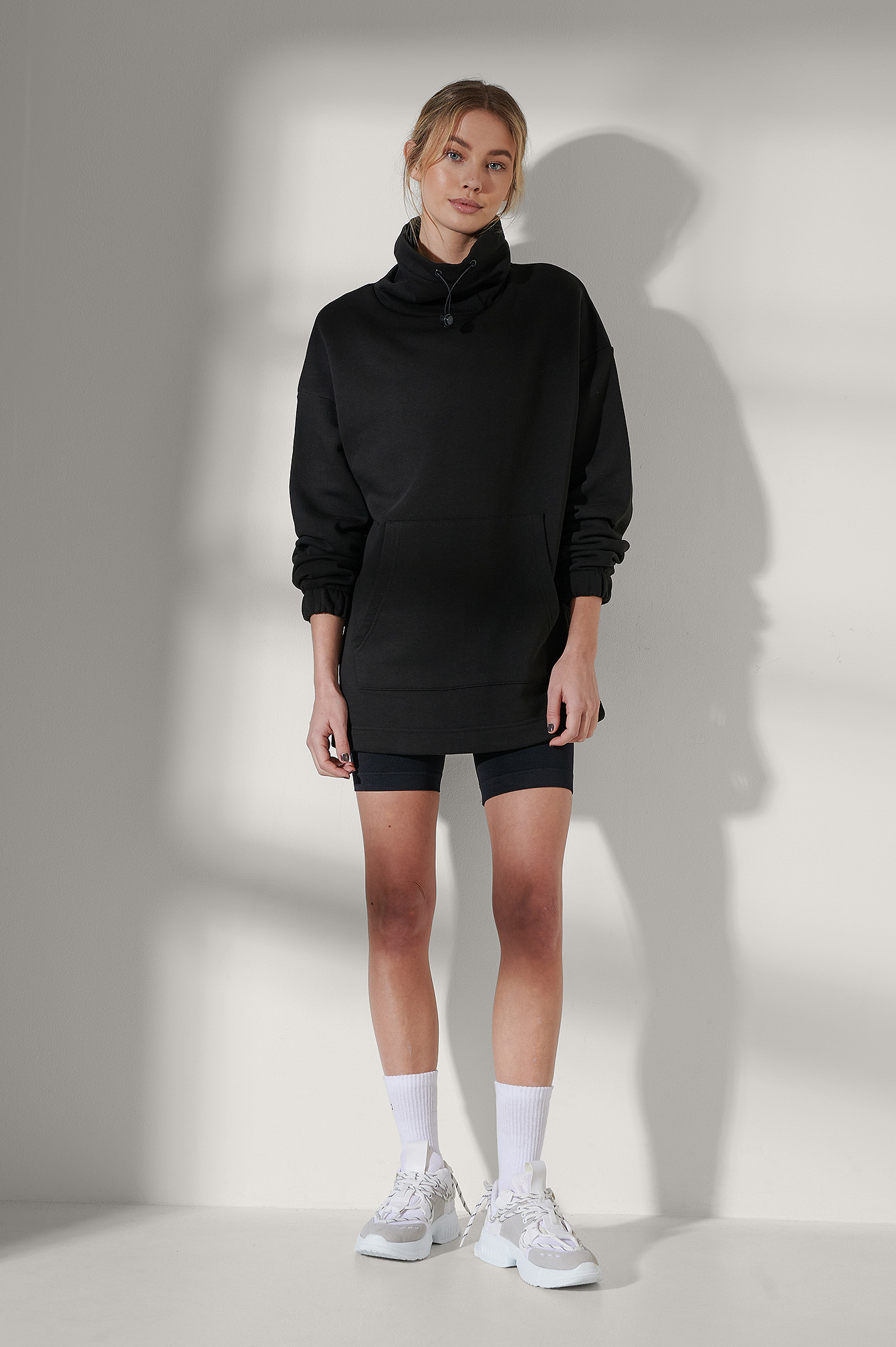 Organic Drawstring Neck Sweatshirt 