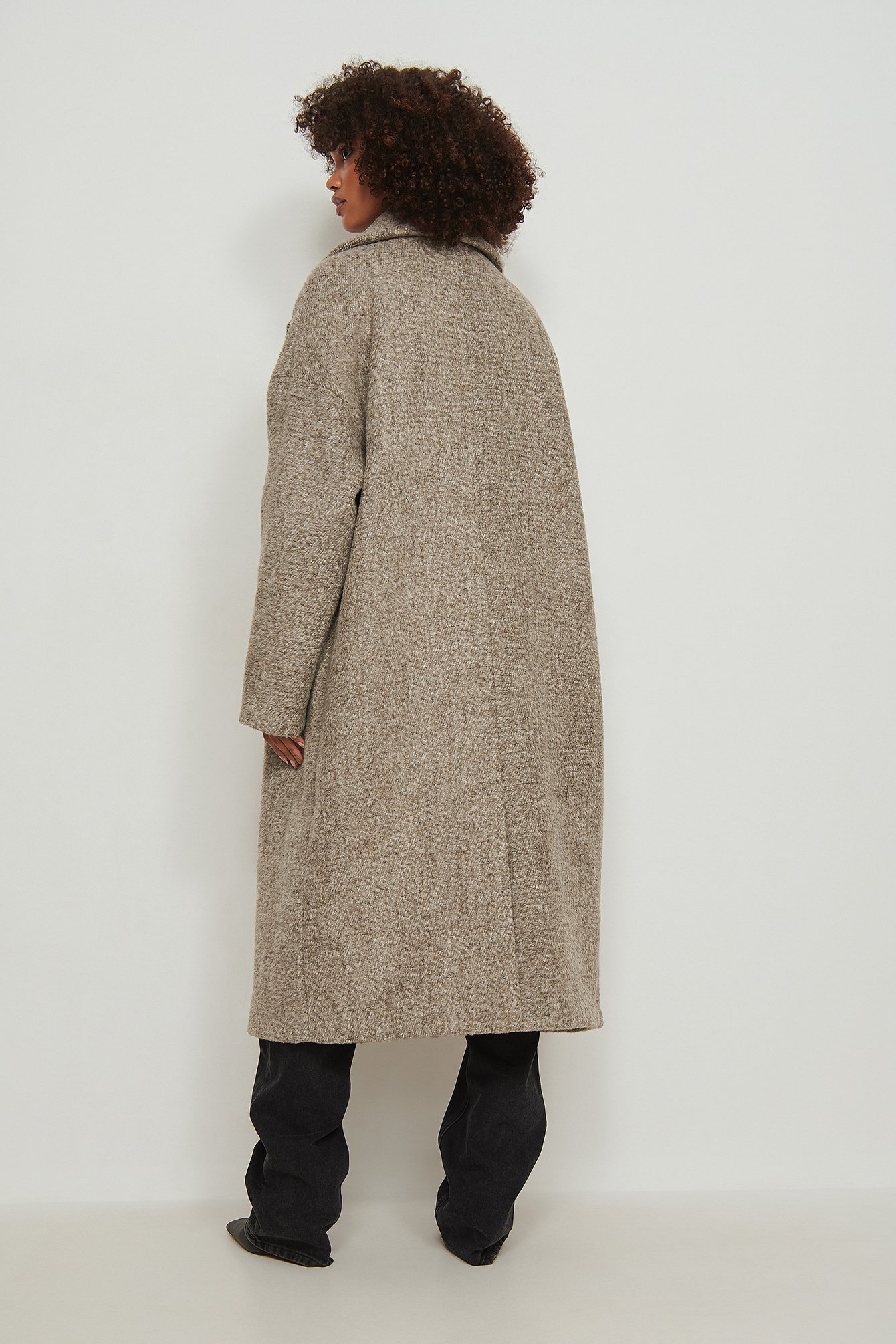 wool coat beige