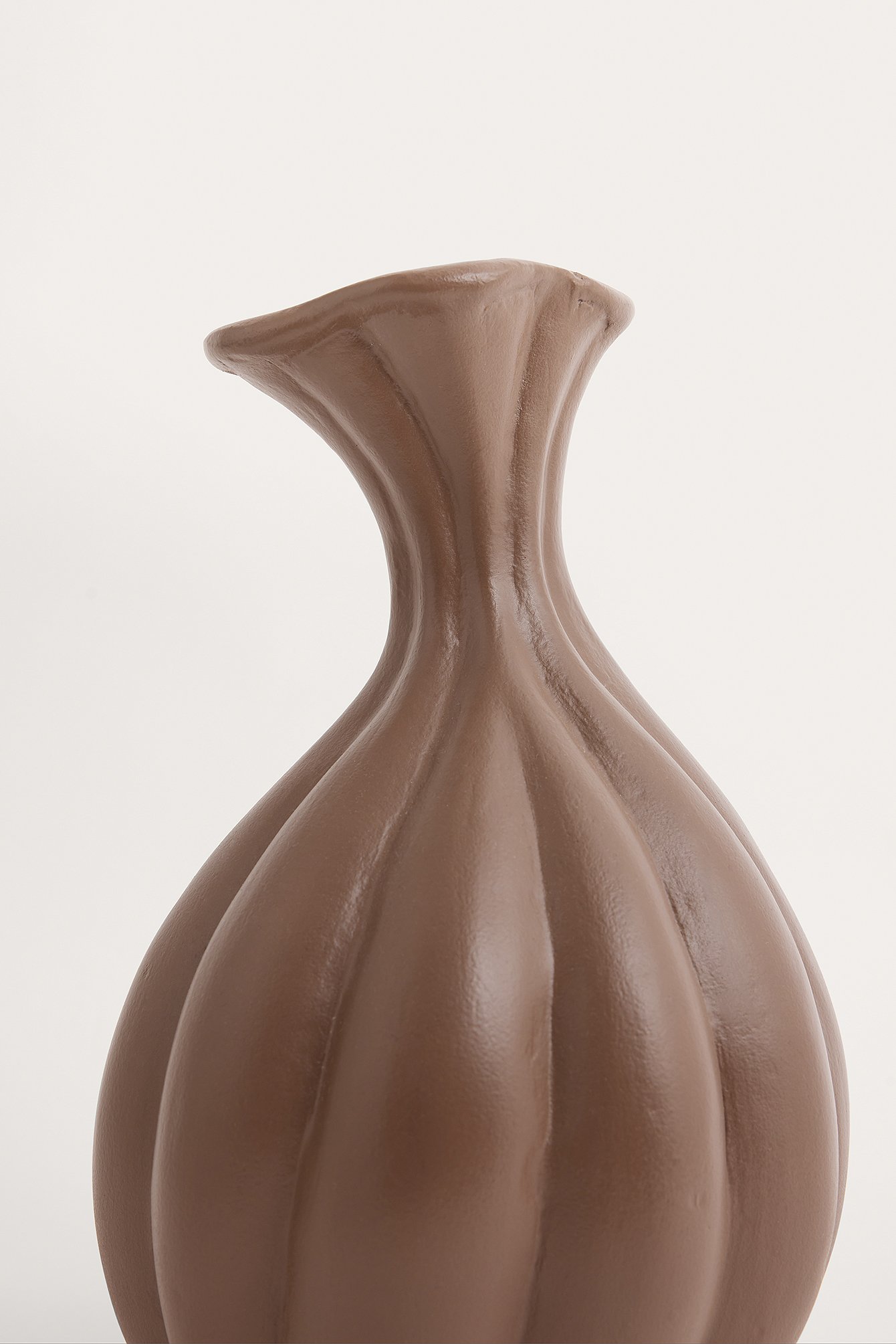 Brown Eco Vase Groß