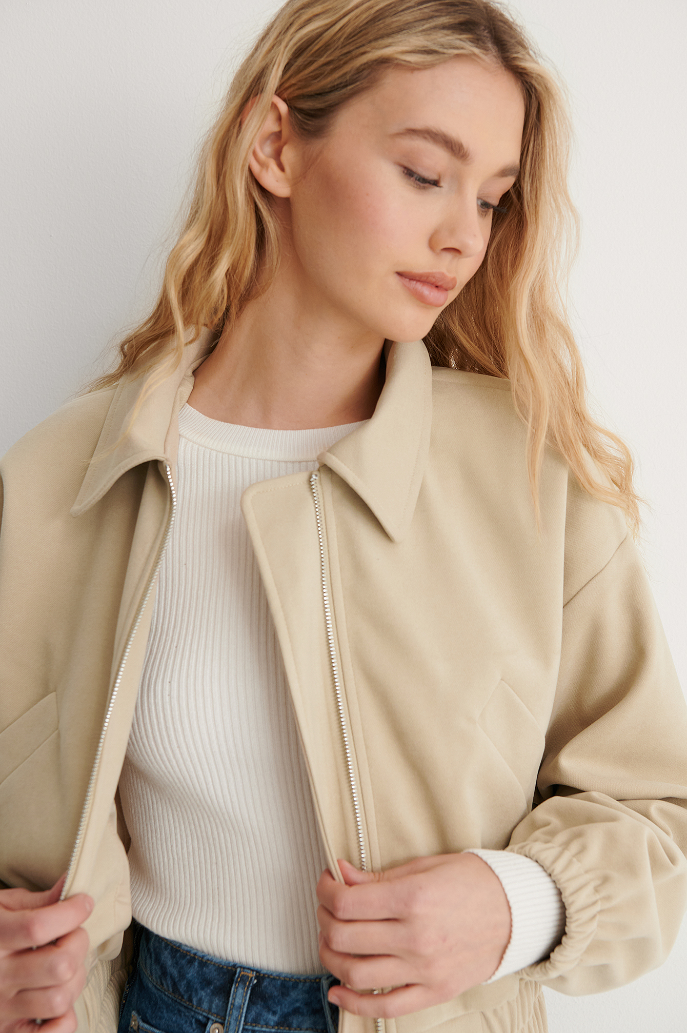 beige jackets