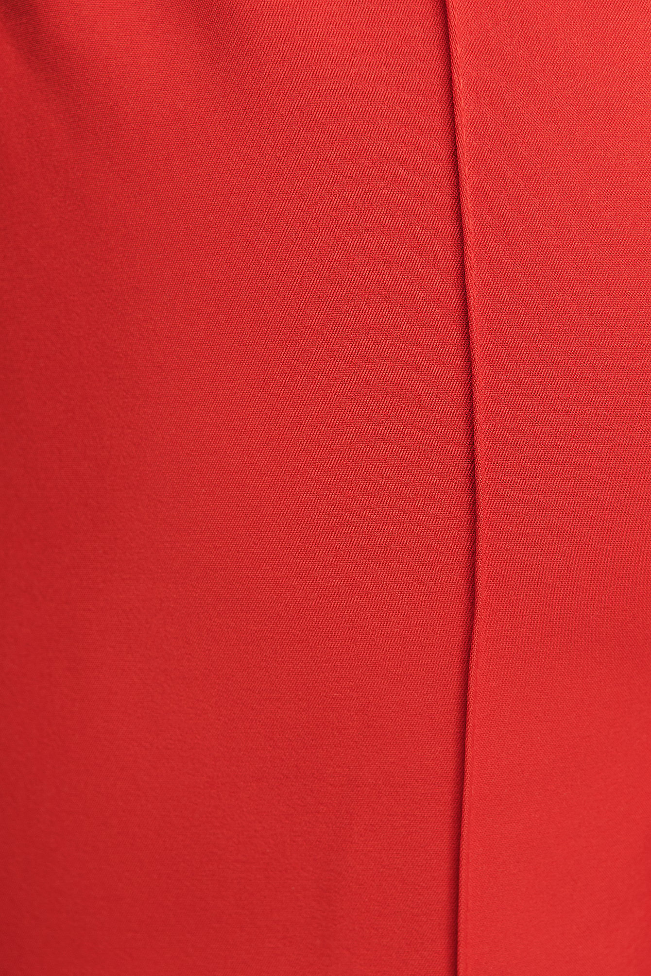 Red Spodnie Z Elastyczną Talią