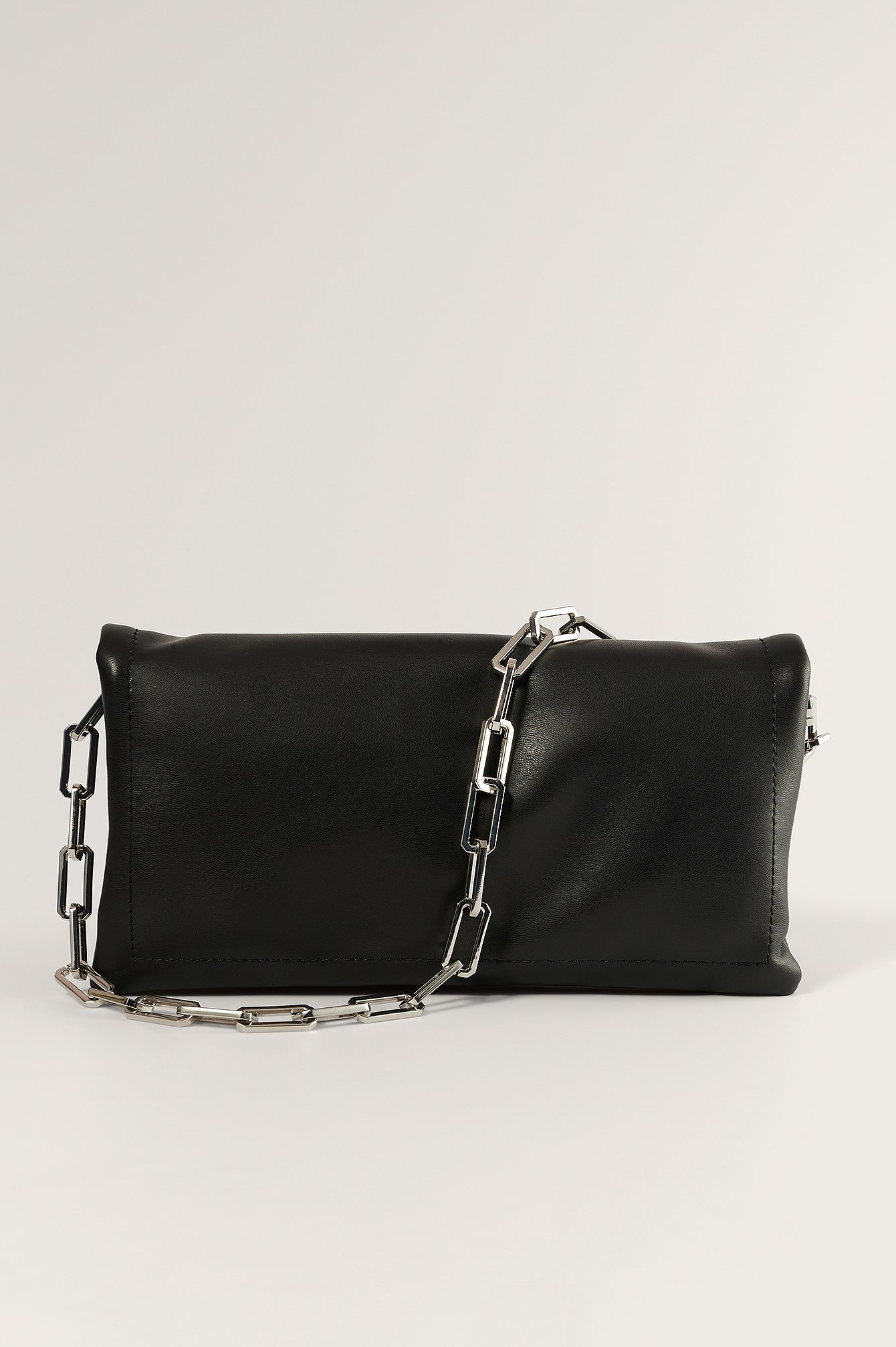 Black Envelope Chain Bag