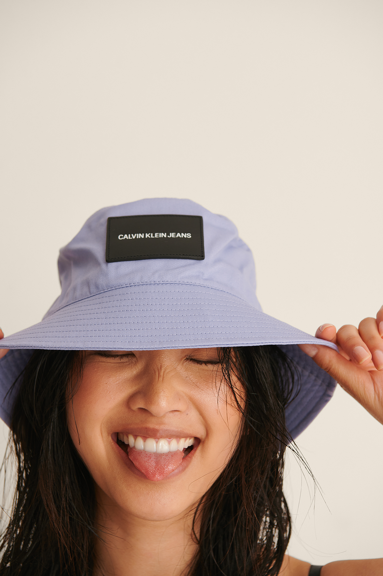 Essential Bucket Hat Purple NAKD