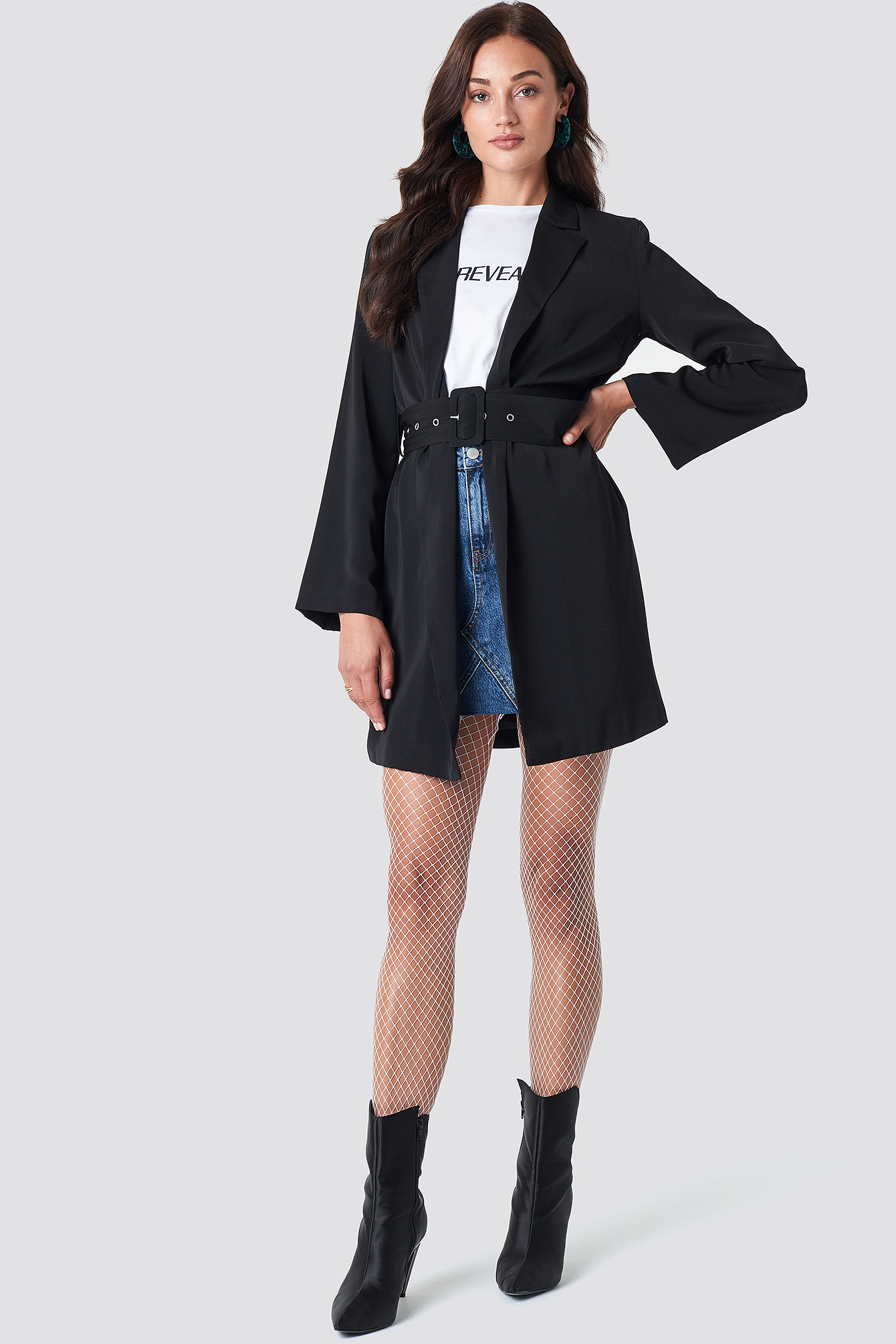 Fishnet Tights White