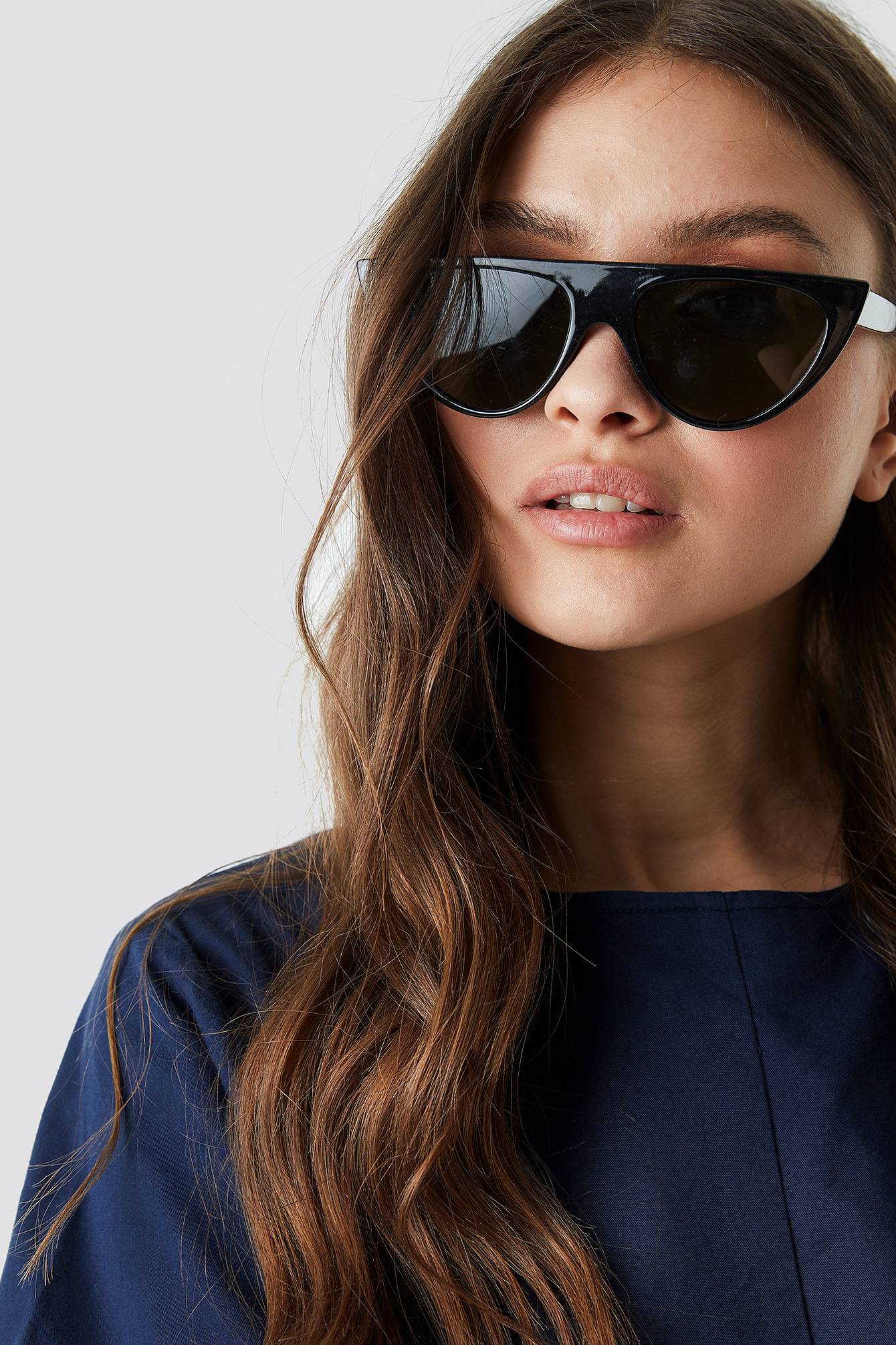 Flat Top Sunglasses Black