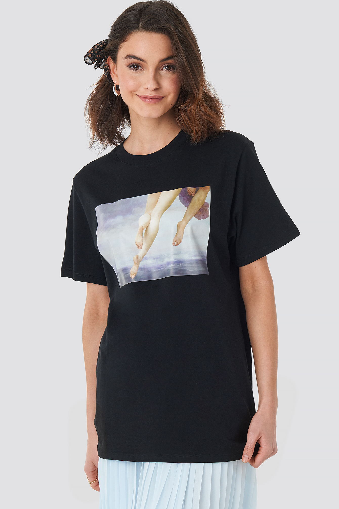 Flying Legs Tee Black