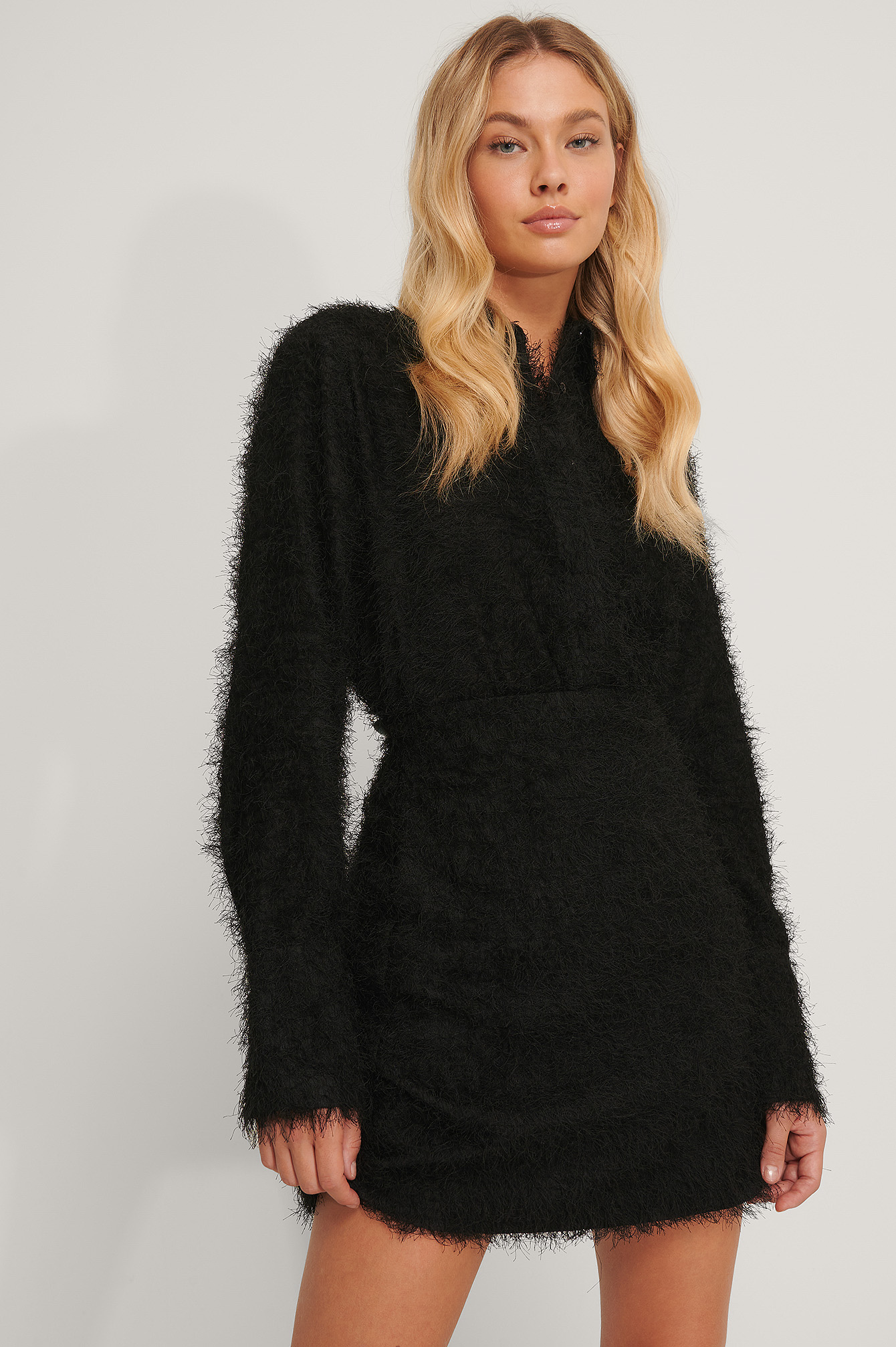 Fringe Shirt Black | na-kd.com