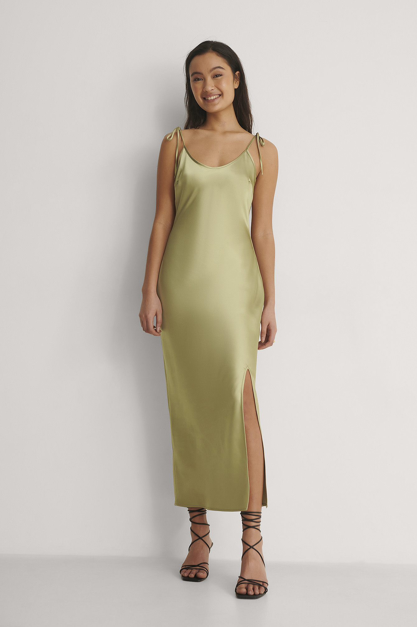 Nakd satin midi dress Clearance