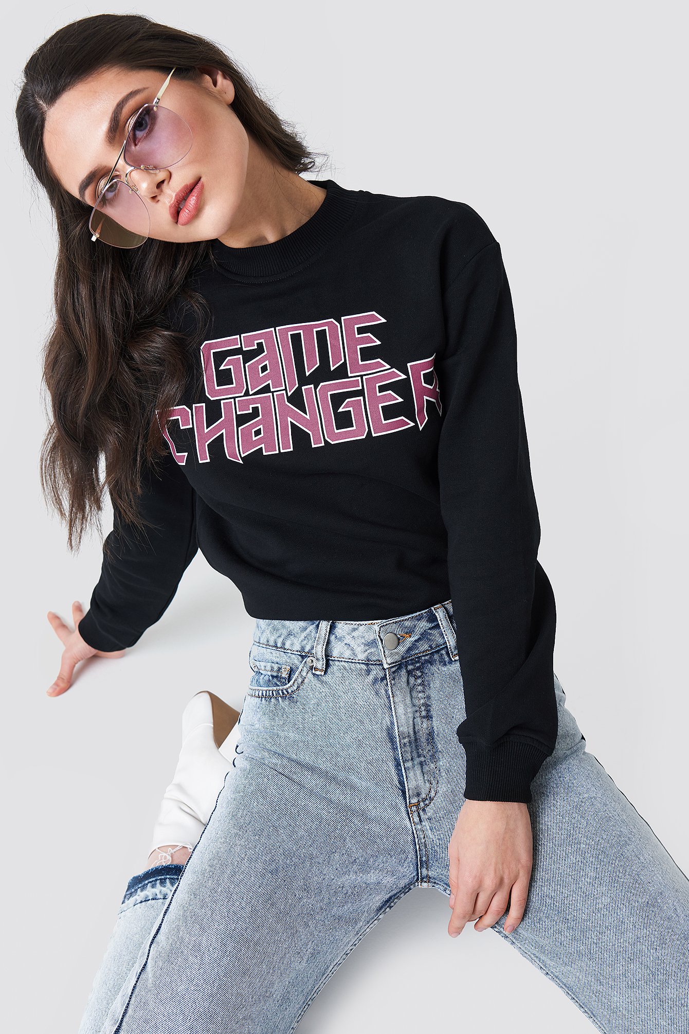 Game Changer Sweater Black | NA-KD