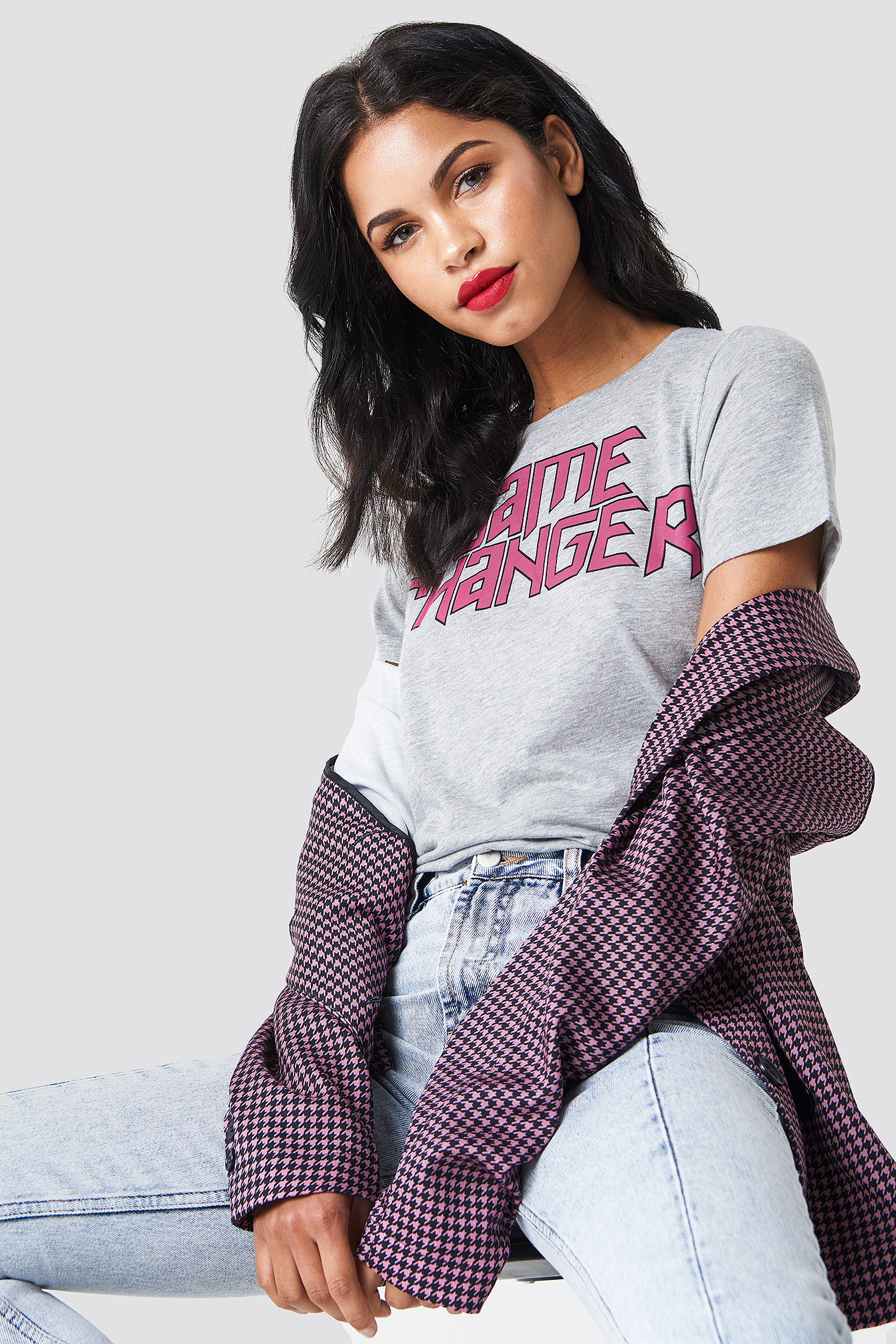 Game Changer Tee Grey Melange