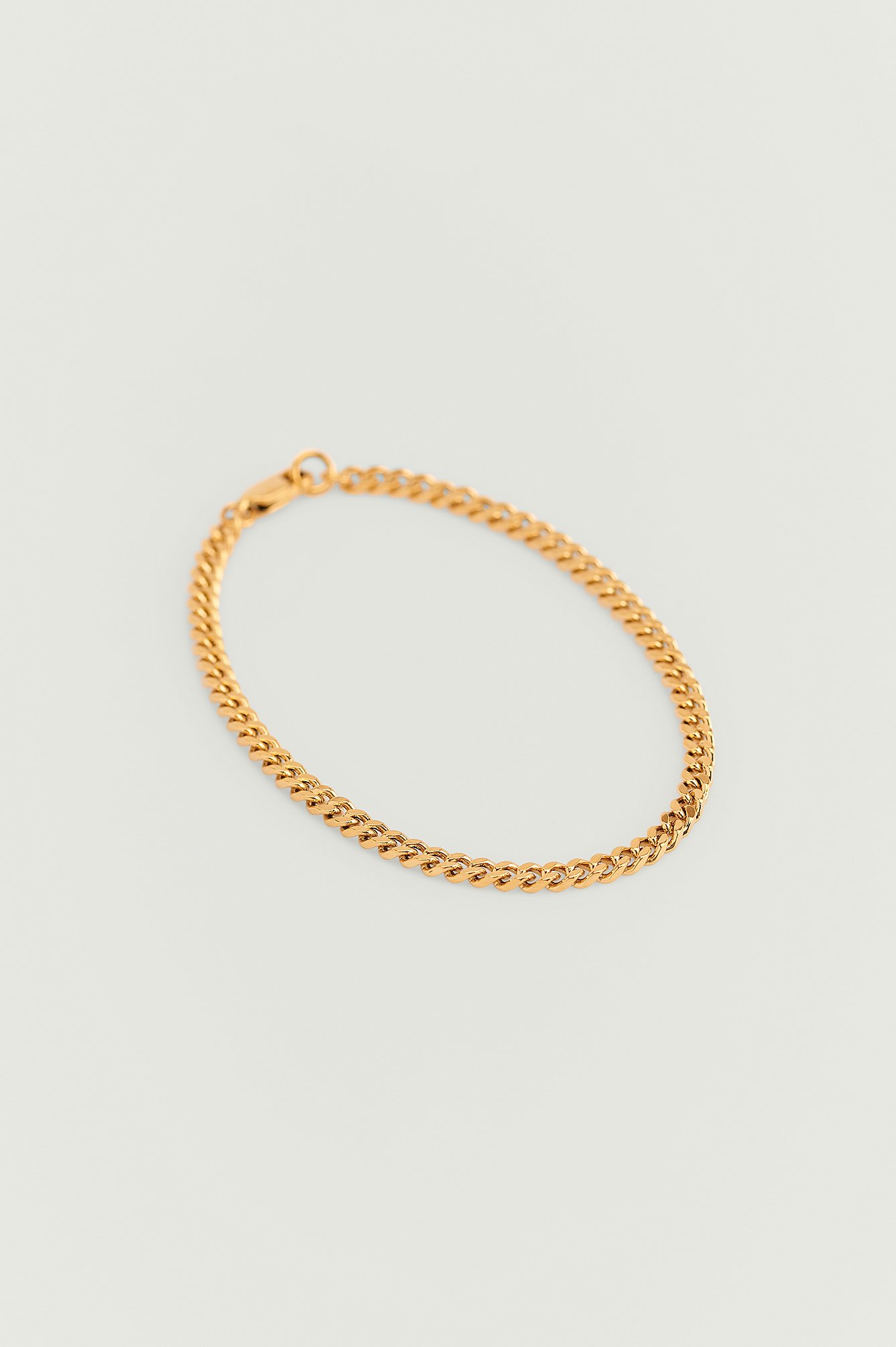 Gold Plated Chain Bracelet Gold NAKD